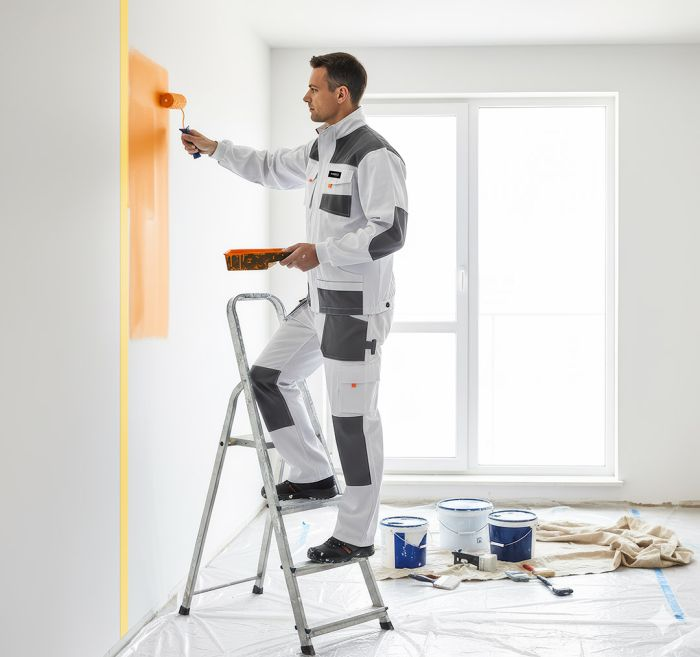 Стрічка малярна Neo Tools, 25мх38мм, жовтийфото