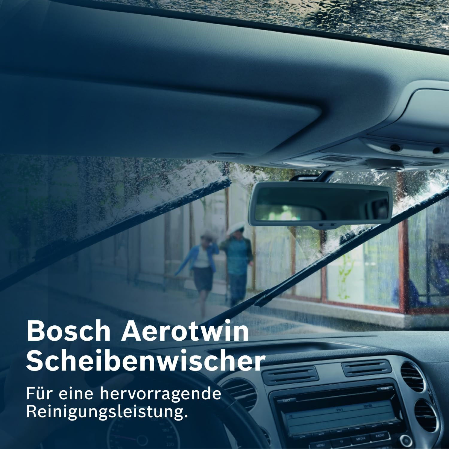 Комплект щеток стеклоочистителя Bosch Aerotwin бескаркасный 600/450мм (3 397 014 419) фото 