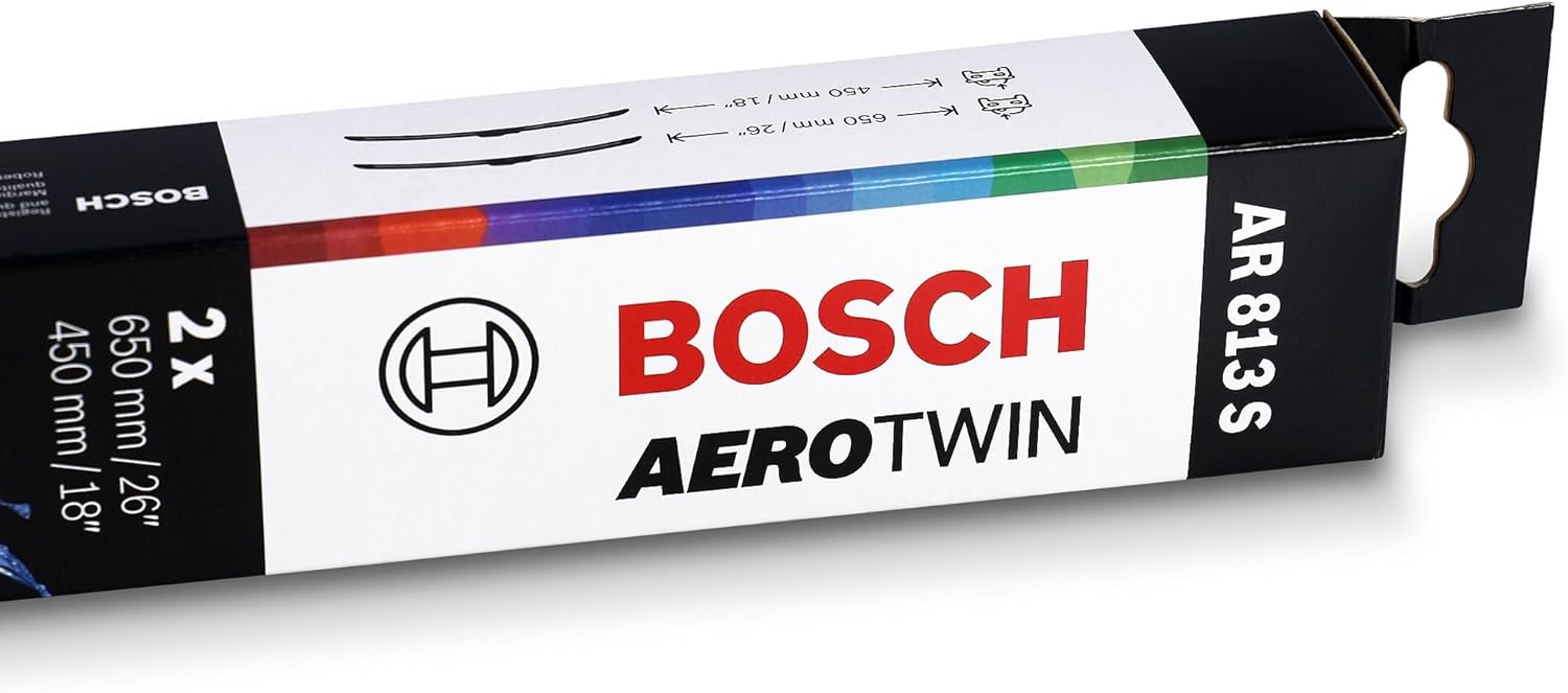 Комплект щеток стеклоочистителя Bosch Aerotwin бескаркасный 600/450мм(3 397 118 912) фото 