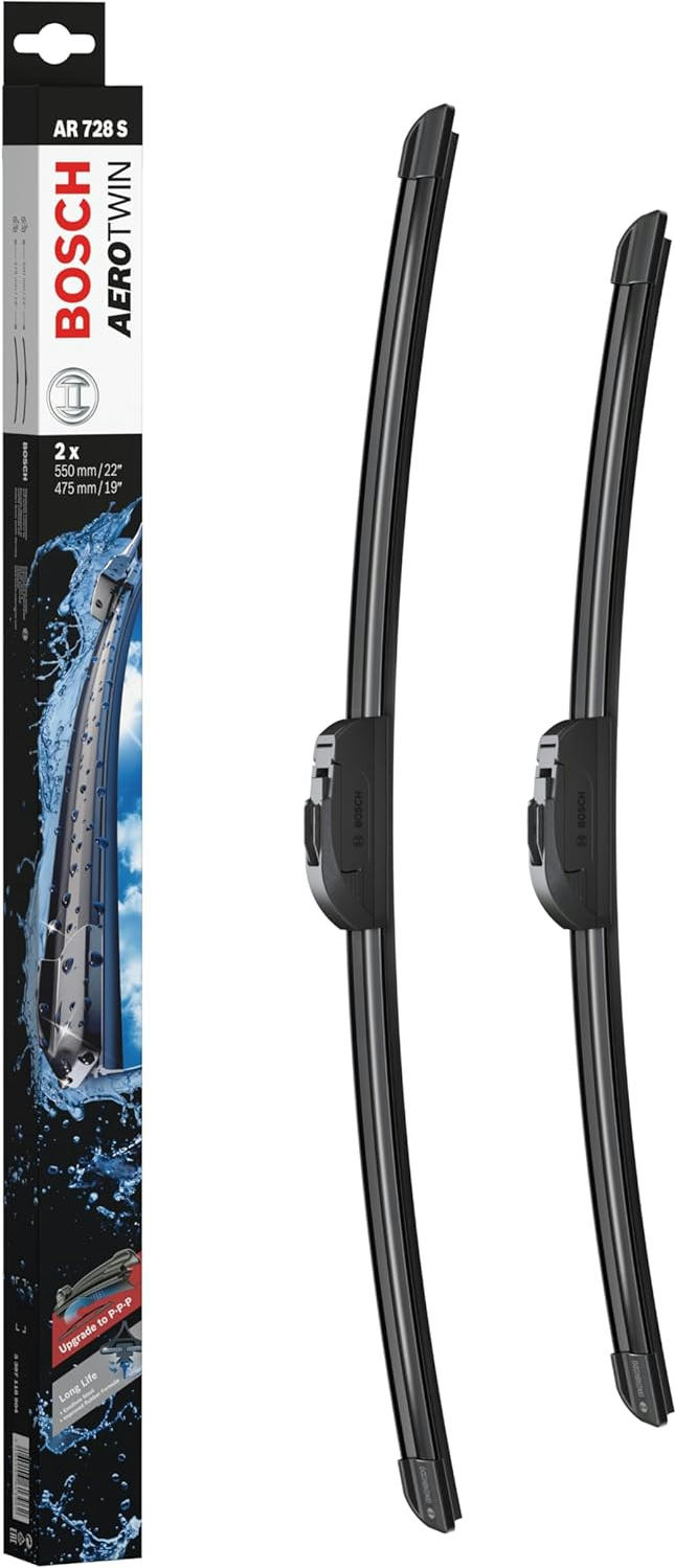 Комплект щеток стеклоочистителя Bosch Aerotwin бескаркасный 550/475мм (3 397 118 904) фото 