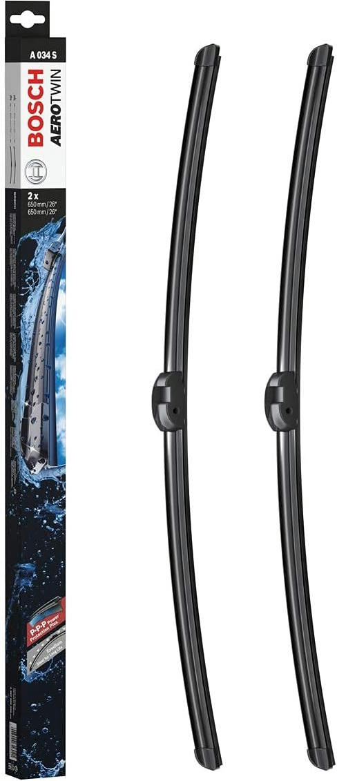 Комплект щеток стеклоочистителя Bosch Aerotwin бескаркасный 650/650мм (3 397 009 034) фото 
