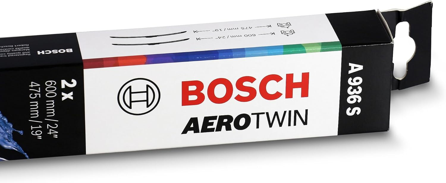 Комплект щеток стеклоочистителя Bosch Aerotwin бескаркасный 600/475мм(3 397 118 936) фото 
