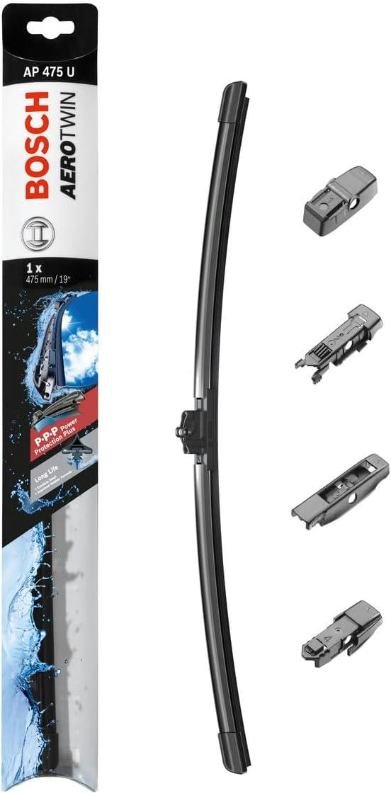 Комплект щеток стеклоочистителя Bosch Aerotwin Plus бескаркасный 475мм (3 397 006 946) фото 