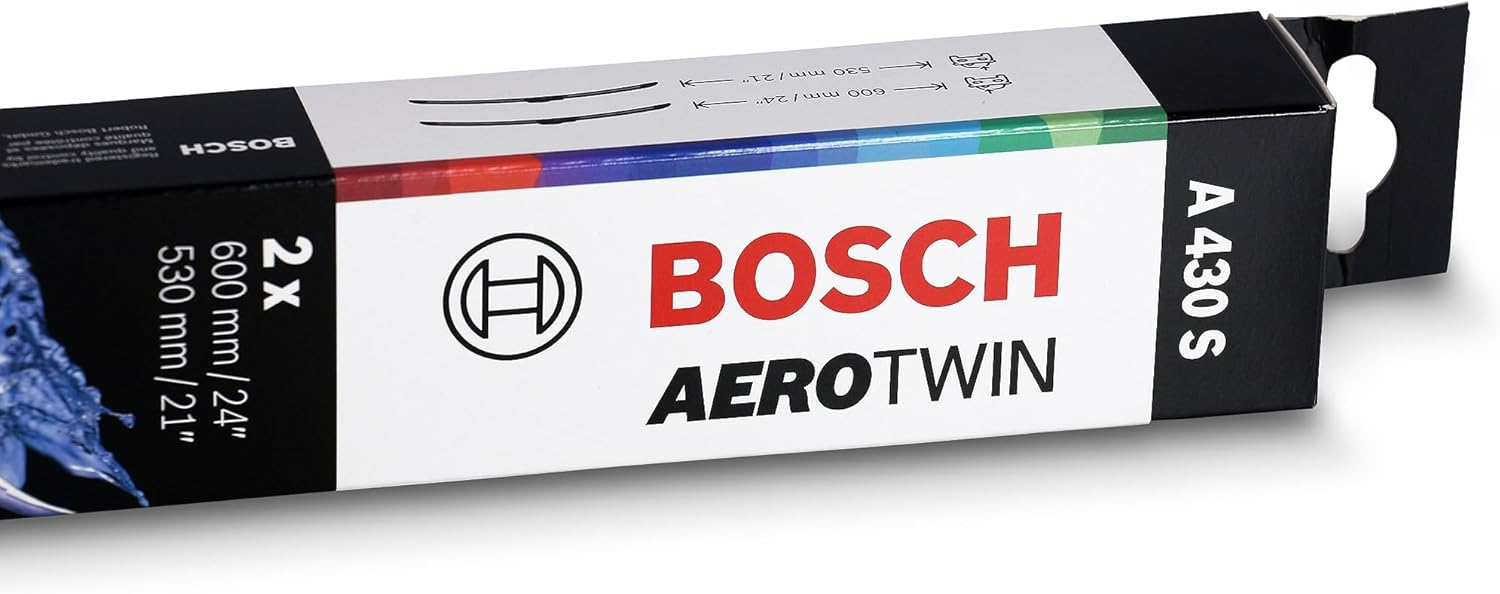 Комплект щеток стеклоочистителя Bosch Aerotwin бескаркасный 600/530мм(3 397 007 430) фото 