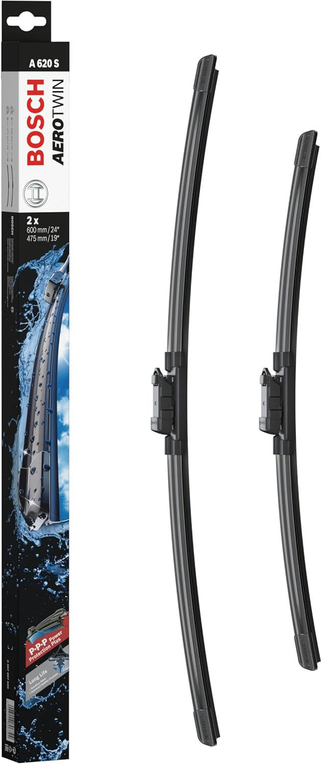 Комплект щеток стеклоочистителя Bosch Aerotwin бескаркасный 600/475мм(3 397 007 620) фото 