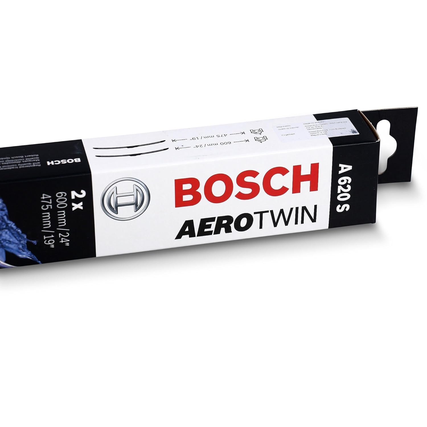 Комплект щеток стеклоочистителя Bosch Aerotwin бескаркасный 600/475мм(3 397 007 620) фото 