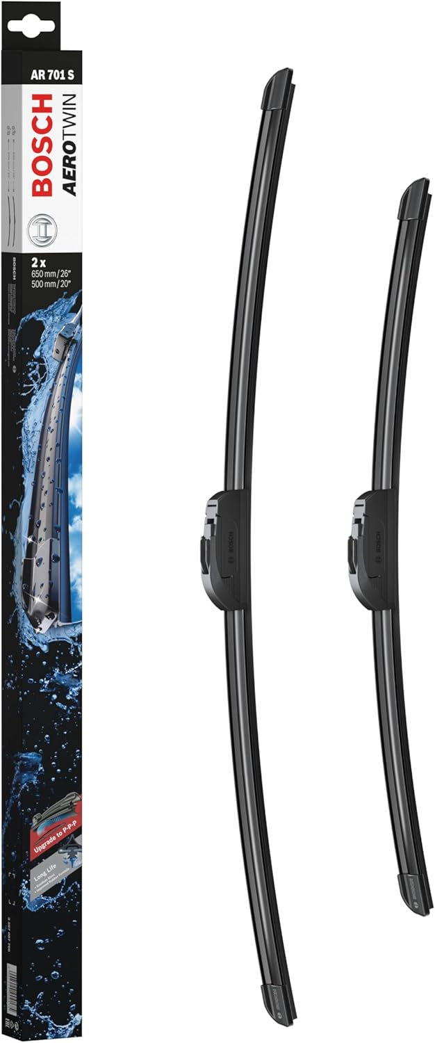 Комплект щеток стеклоочистителя Bosch Aerotwin бескаркасный 650/500мм(3 397 007 706) фото 