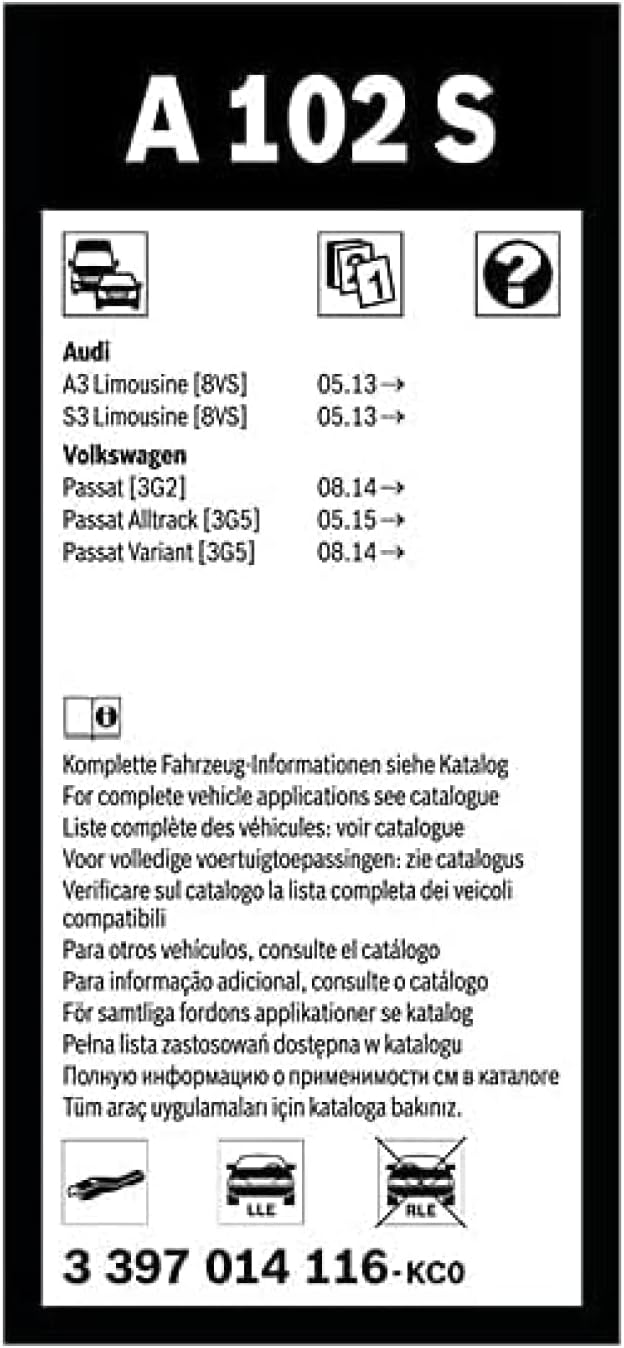Комплект щеток стеклоочистителя Bosch Aerotwin бескаркасный 650/475мм(3 397 014 116) фото 