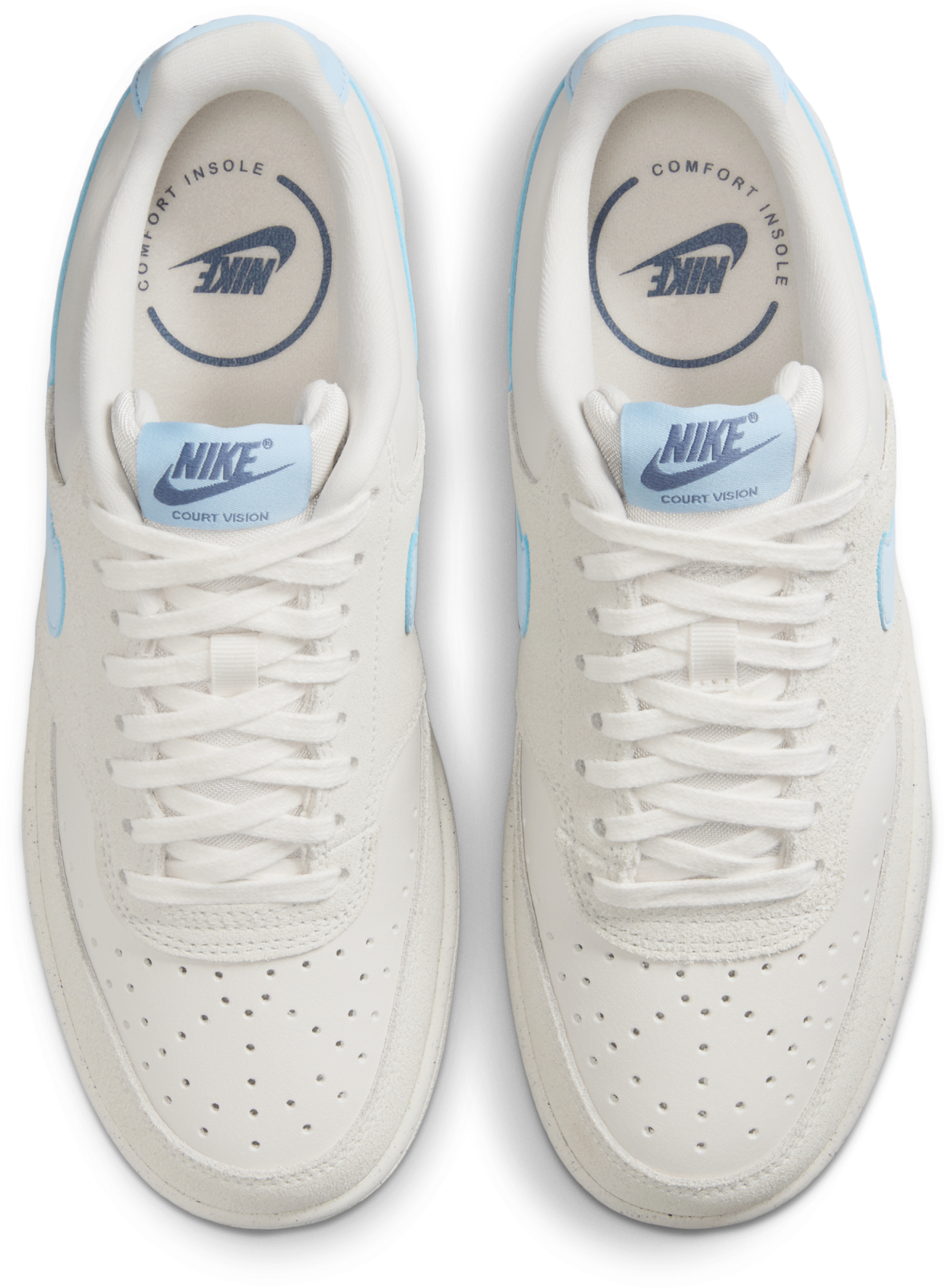 Кеды женские NIKE W Court Vision Low IB5873-001 40 (8,5 US) белые фото 4