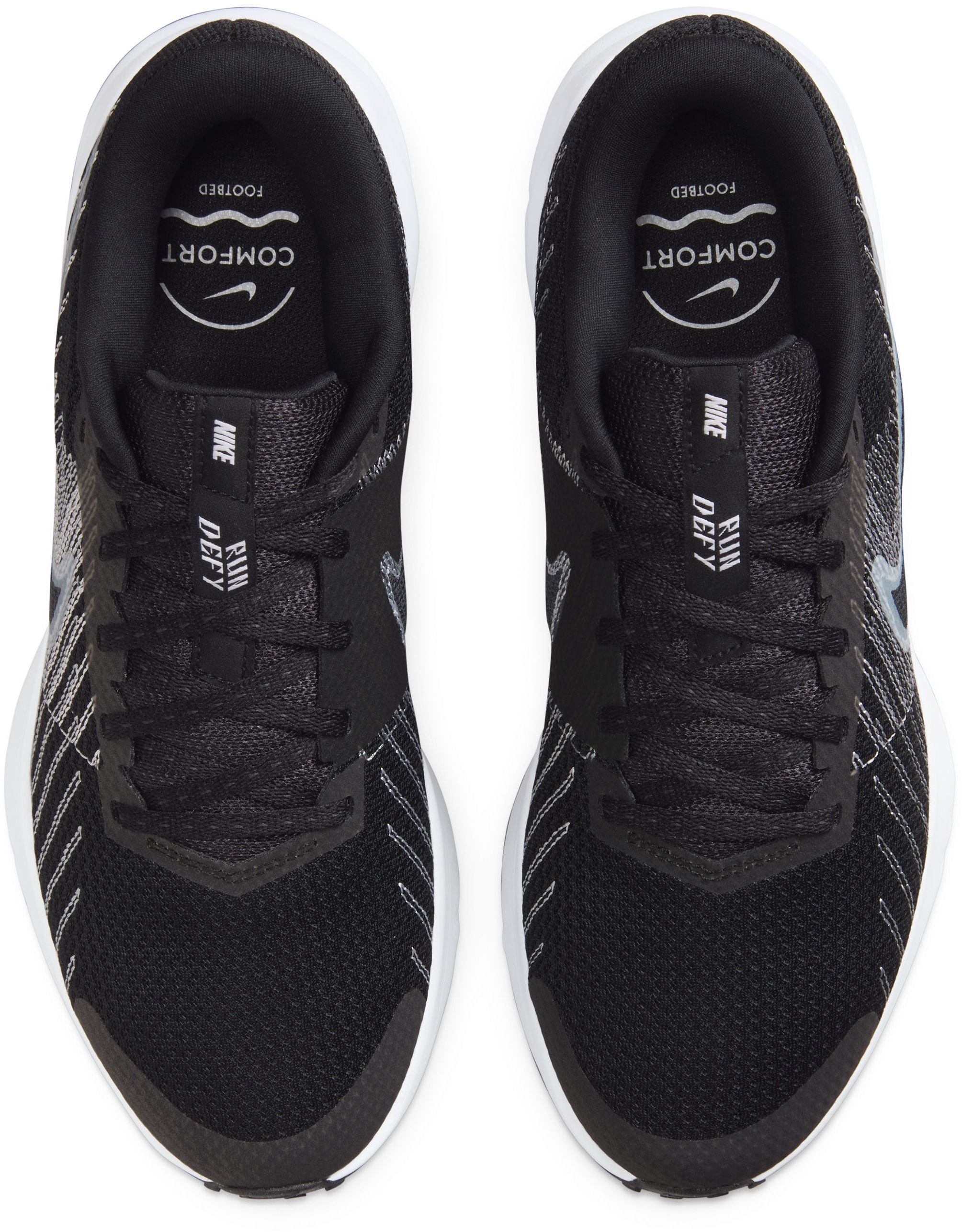 Кроссовки женские NIKE W Run Defy HM9593-002 41 (9,5 US) черные фото 