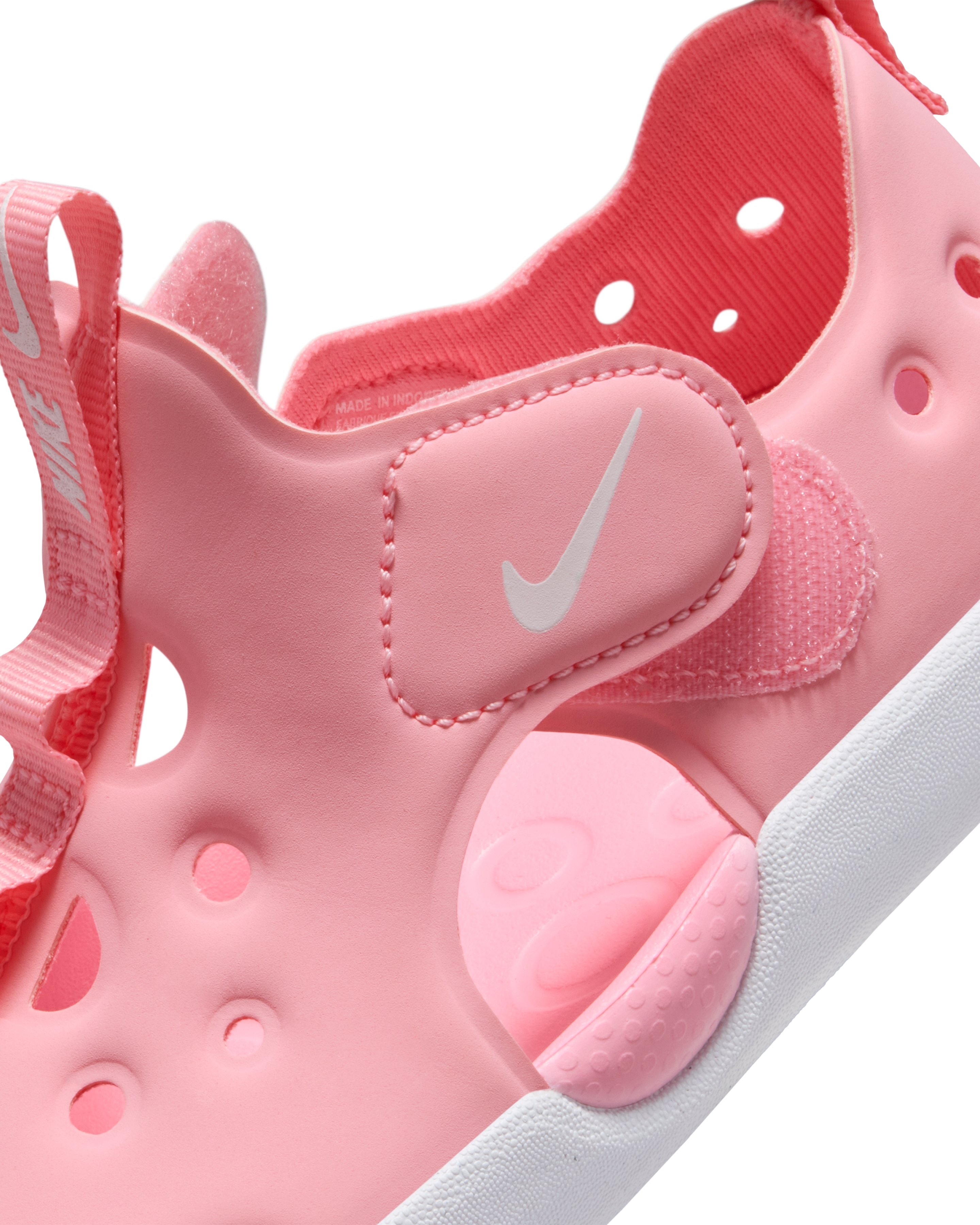 Сандали для девочек NIKE Sunray Protect 4 (Ps) HF6277-601 32 (1Y US) розовые фото 8