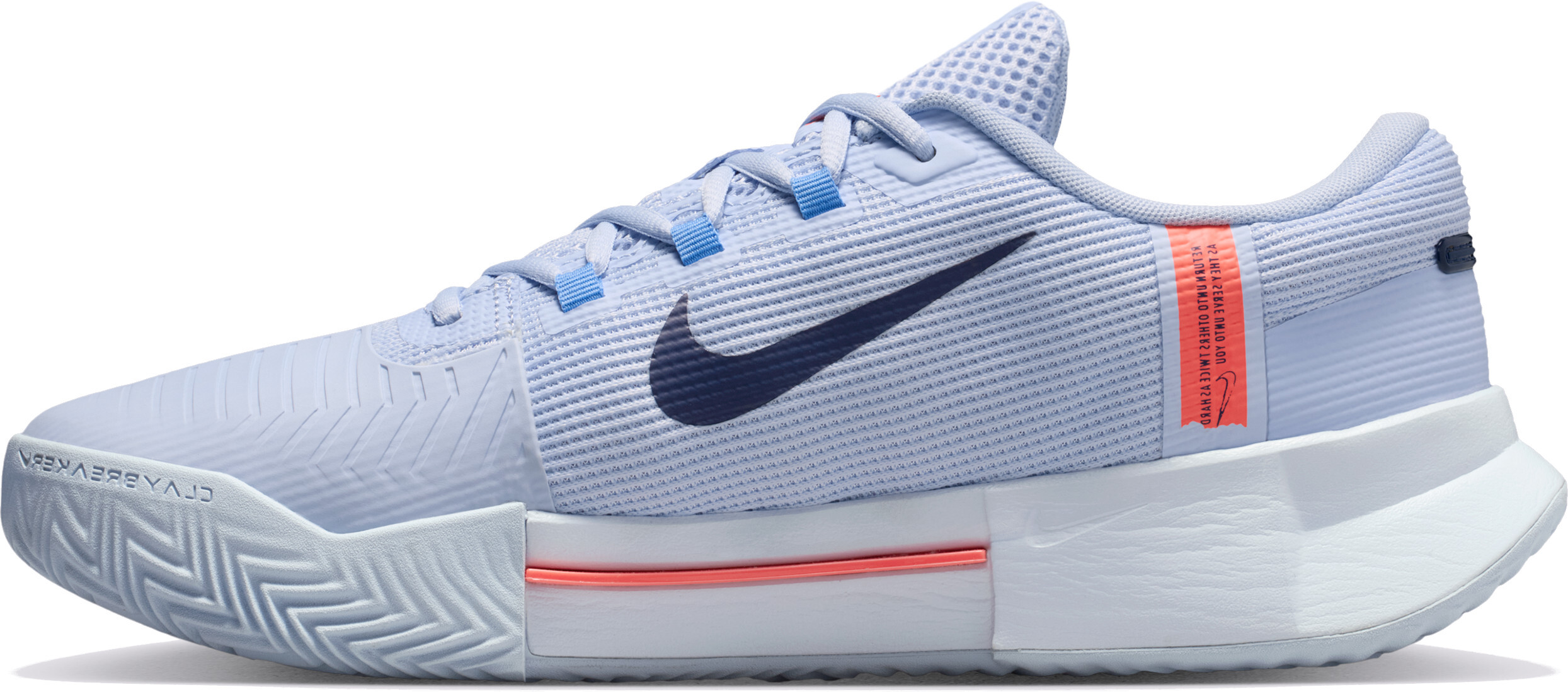 Кроссовки для тениса мужские NIKE M Zm Gp Challenge 1.5 Cly IQ5179-400 44 (10 US) голубые фото 