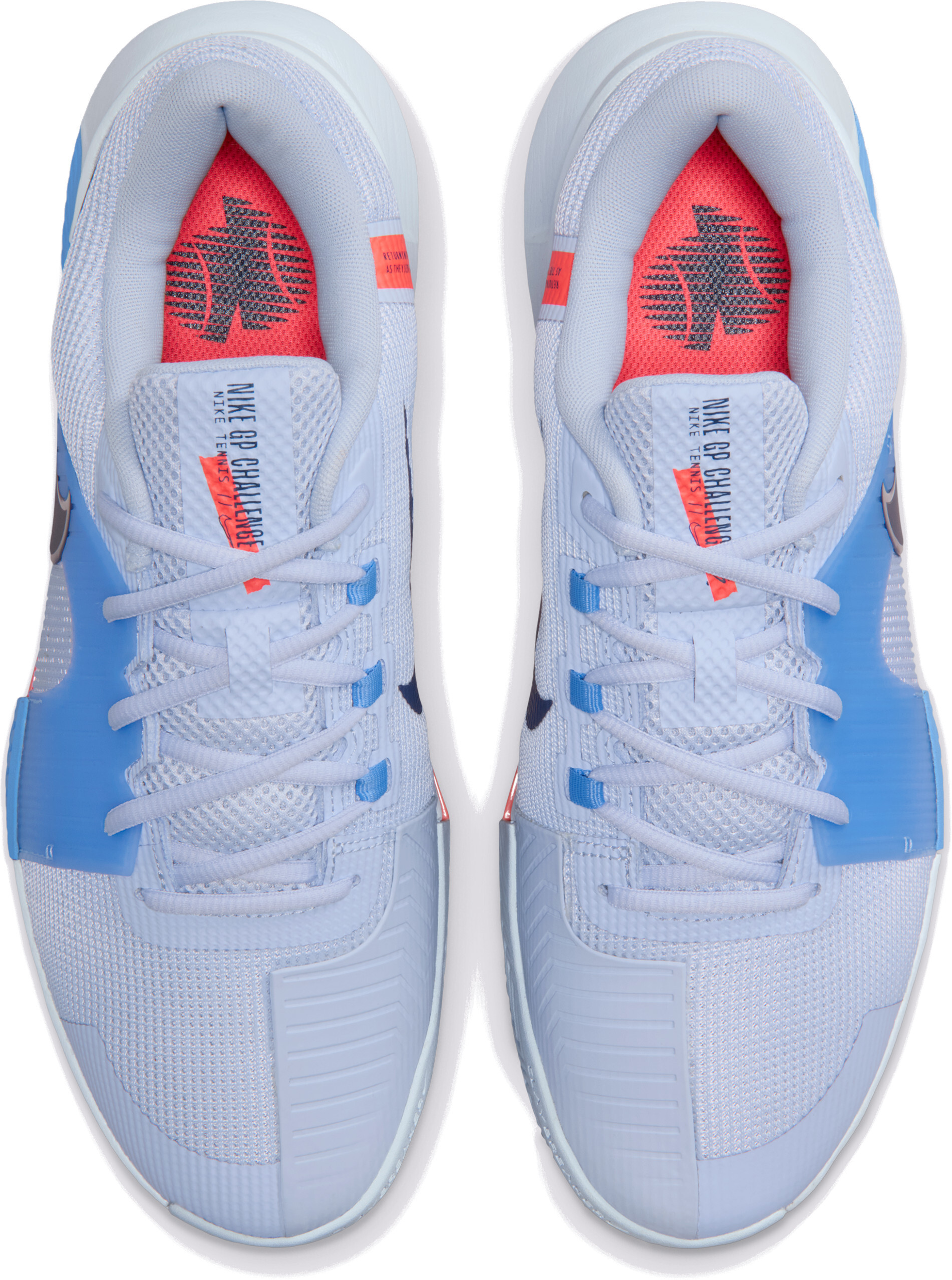 Кроссовки для тениса мужские NIKE M Zm Gp Challenge 1.5 Cly IQ5179-400 44 (10 US) голубые фото 