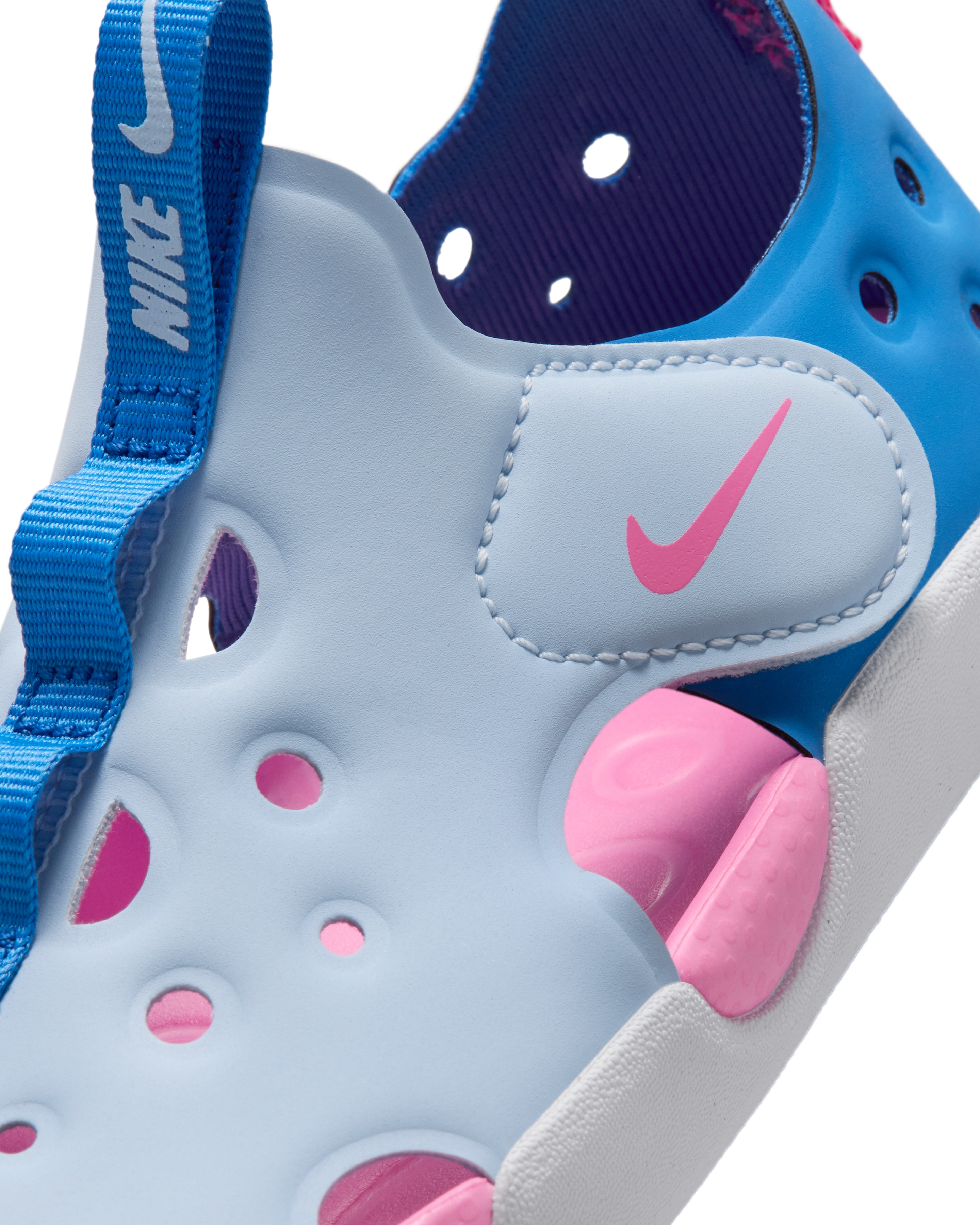 Сандали детские NIKE Sunray Protect 4 (Ps) HF6277-402 35 (3Y US) голубые фото 7