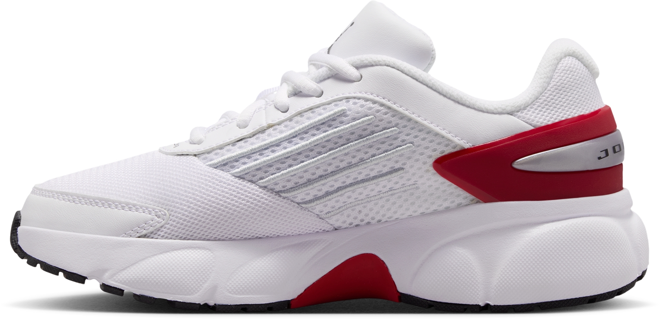 Кроссовки подростковые NIKE Jordan Trunner Flow (Gs) IQ7693-101 40 (7Y US) белые фото 