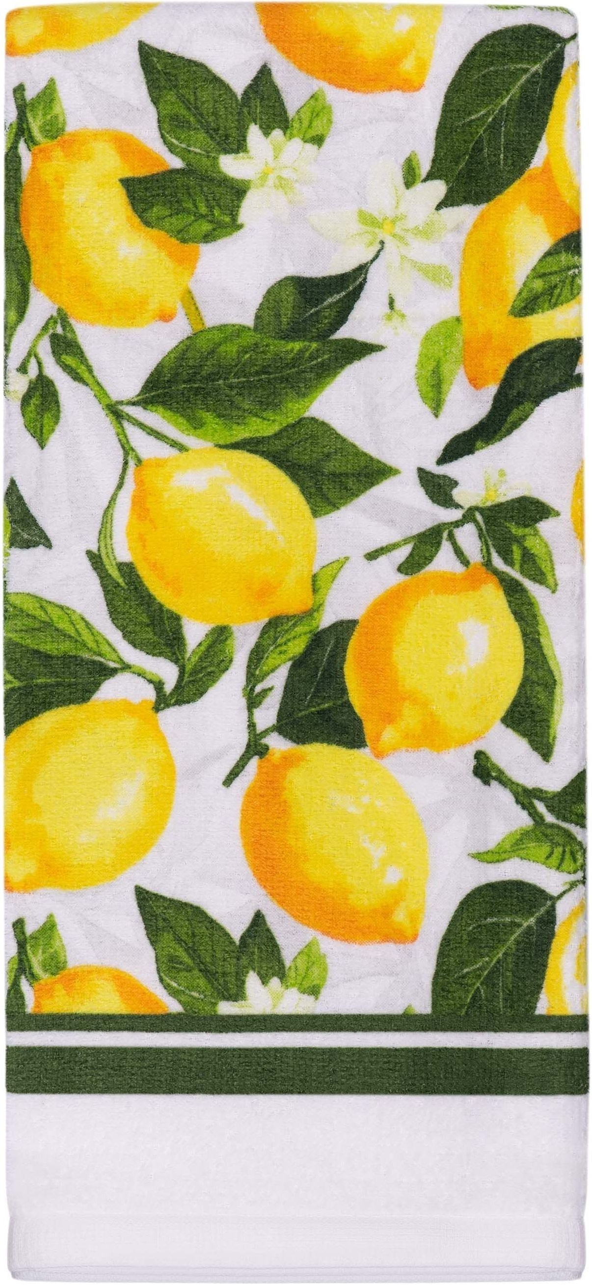 Набор полотенечек для кухни ARDESTO Sicilian lemons 38х63см, 2шт, зеленый (ART3863LM) фото 2