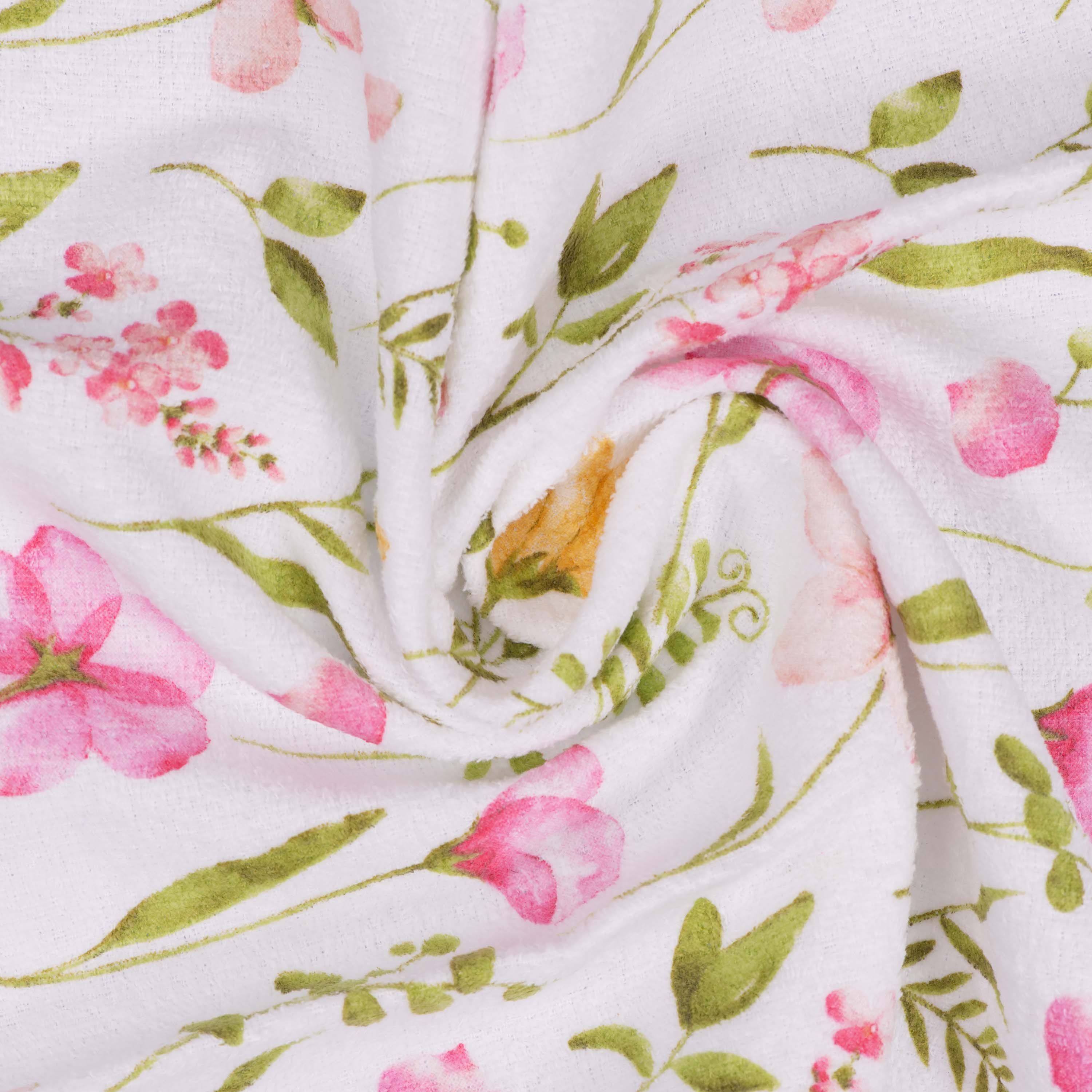 Набор полотенечек для кухни ARDESTO Spring flowers 38х63см, 2шт, белый (ART3863FL) фото 
