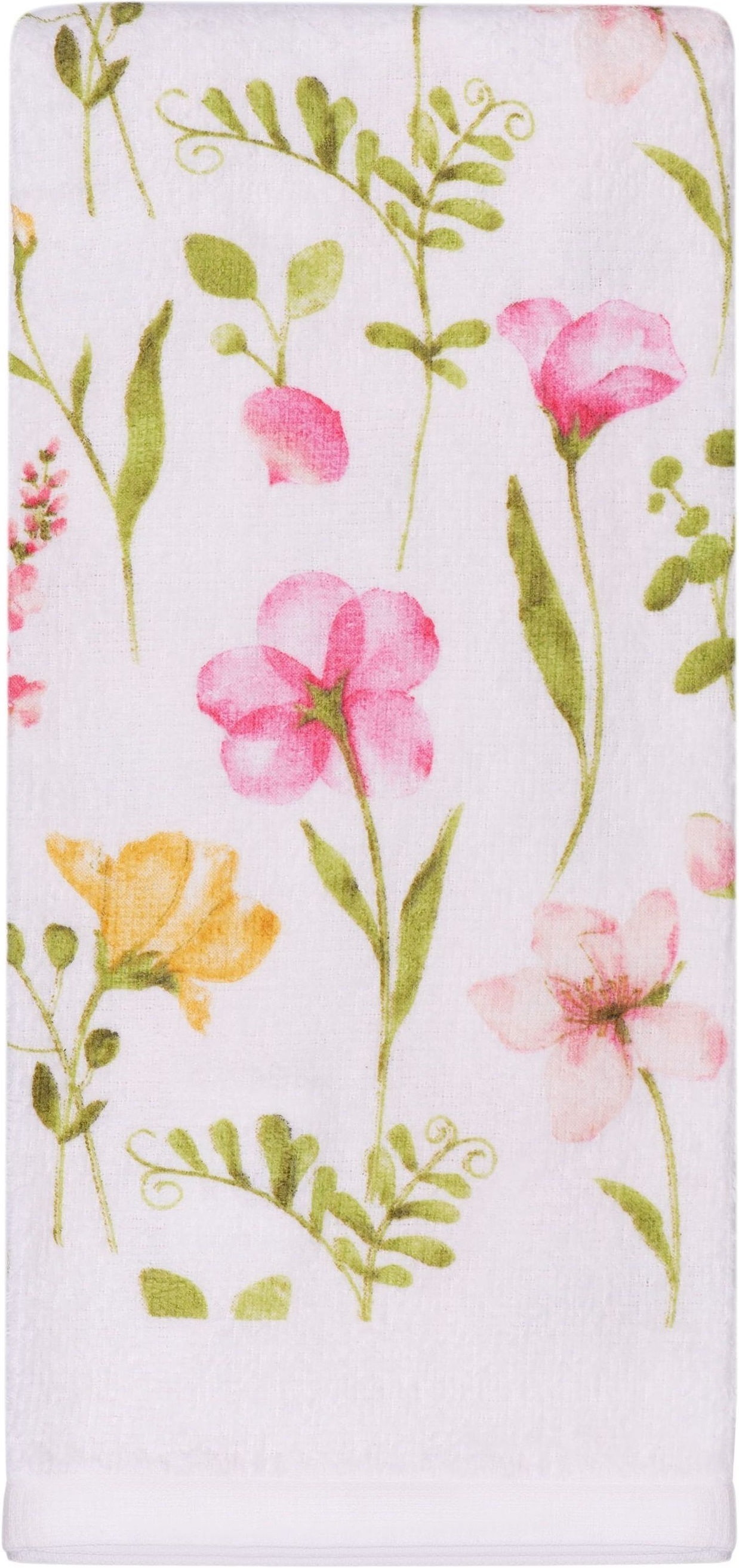 Набор полотенечек для кухни ARDESTO Spring flowers 38х63см, 2шт, белый (ART3863FL) фото 