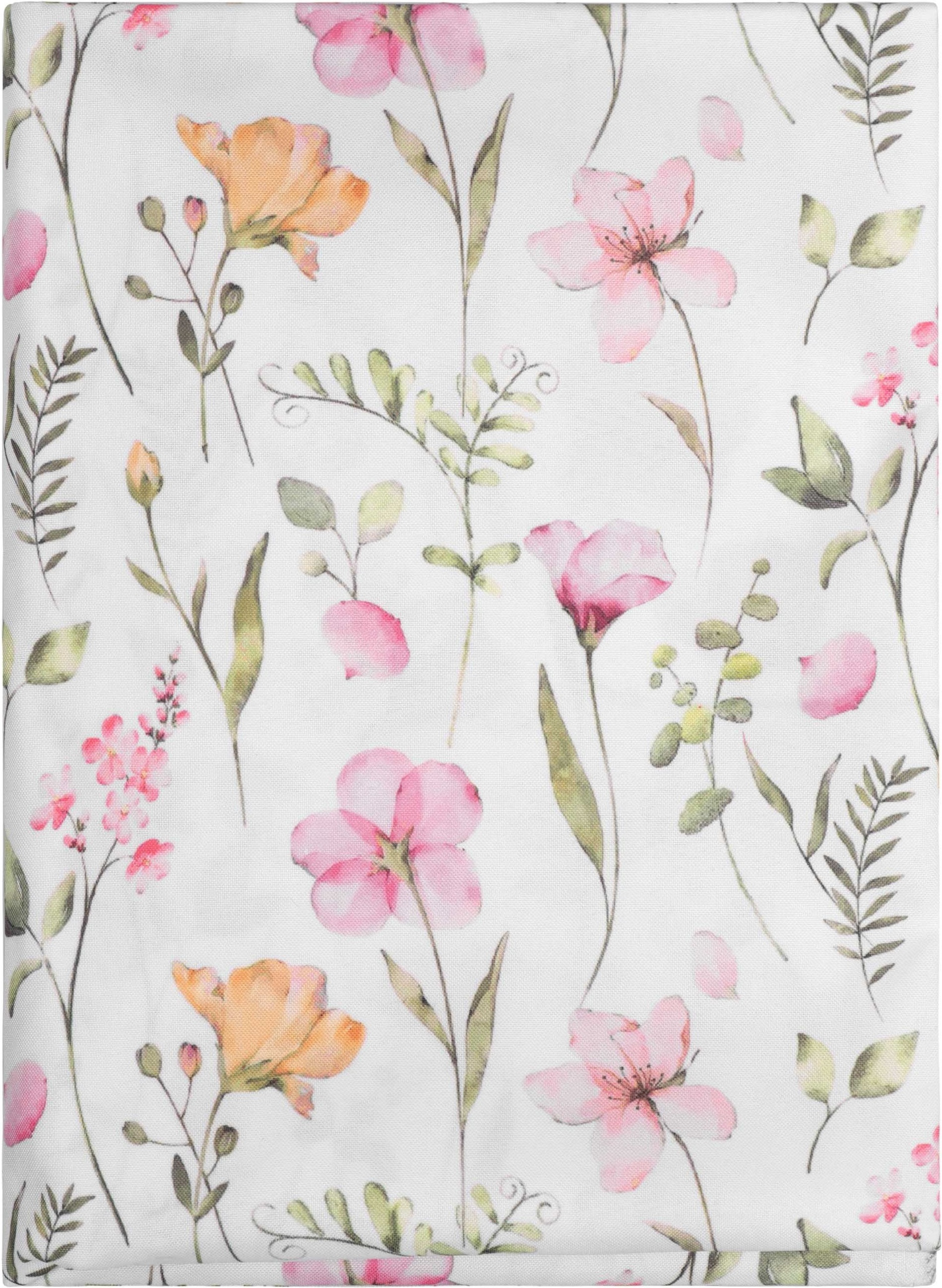 Скатерть ARDESTO Spring flowers 140х180см, белый (ART08FL) фото