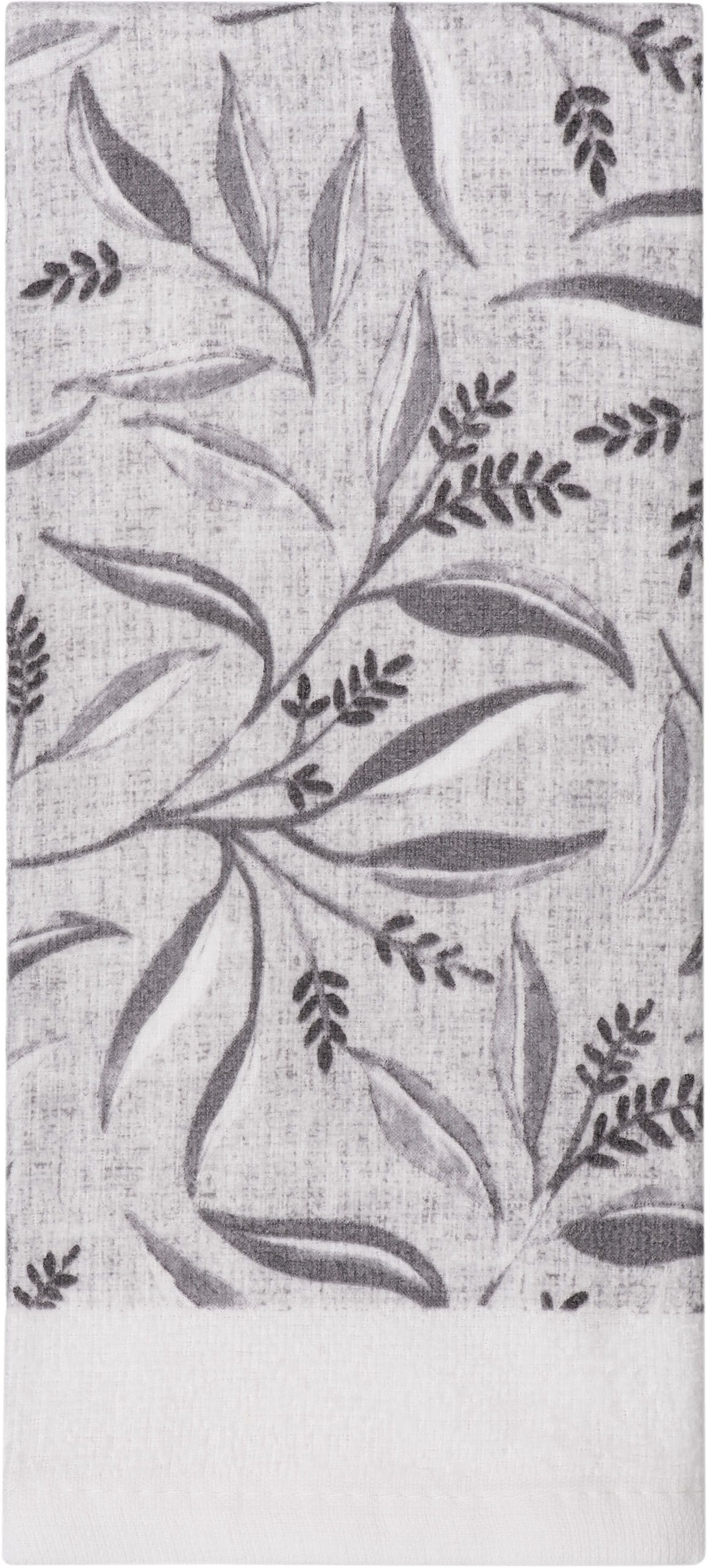 Набор полотенечек для кухни ARDESTO Grey leaves 38х63см, 2шт, серый (ART3863GL) фото 2