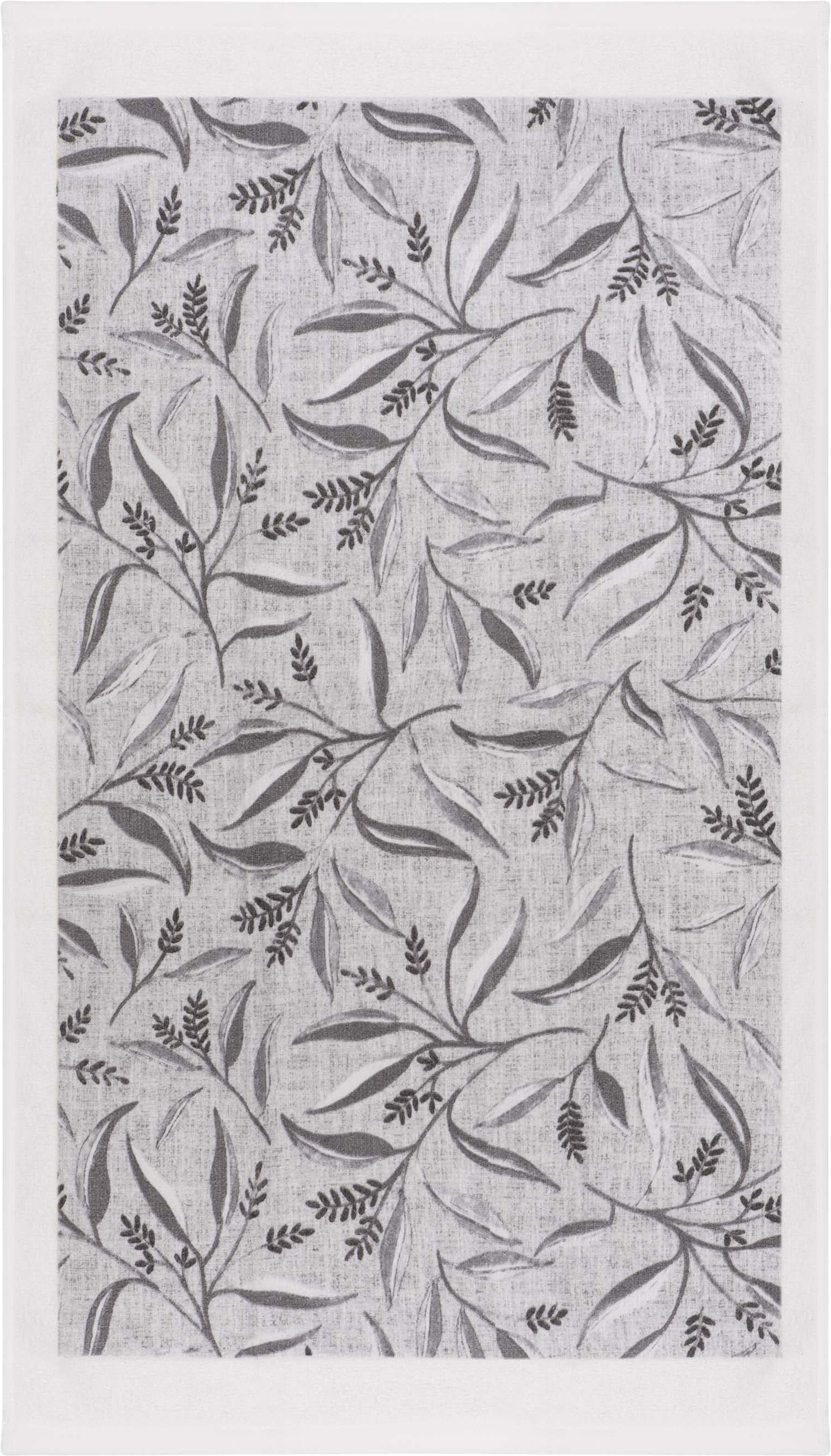Набор полотенечек для кухни ARDESTO Grey leaves 38х63см, 2шт, серый (ART3863GL) фото 3
