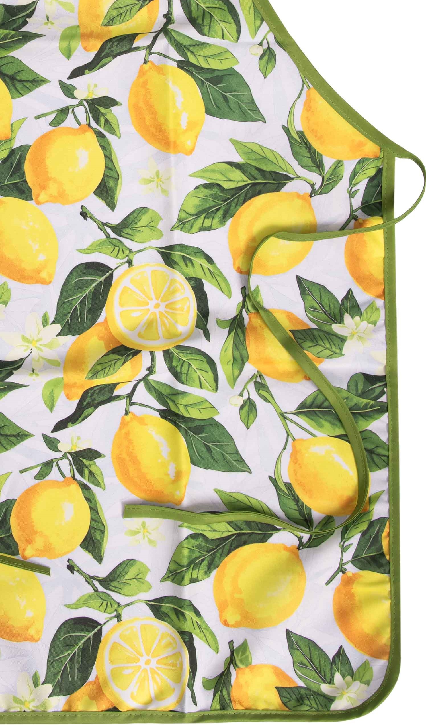 Фартук ARDESTO Sicilian lemons 60х80см, зеленый (ART12LM) фото 2