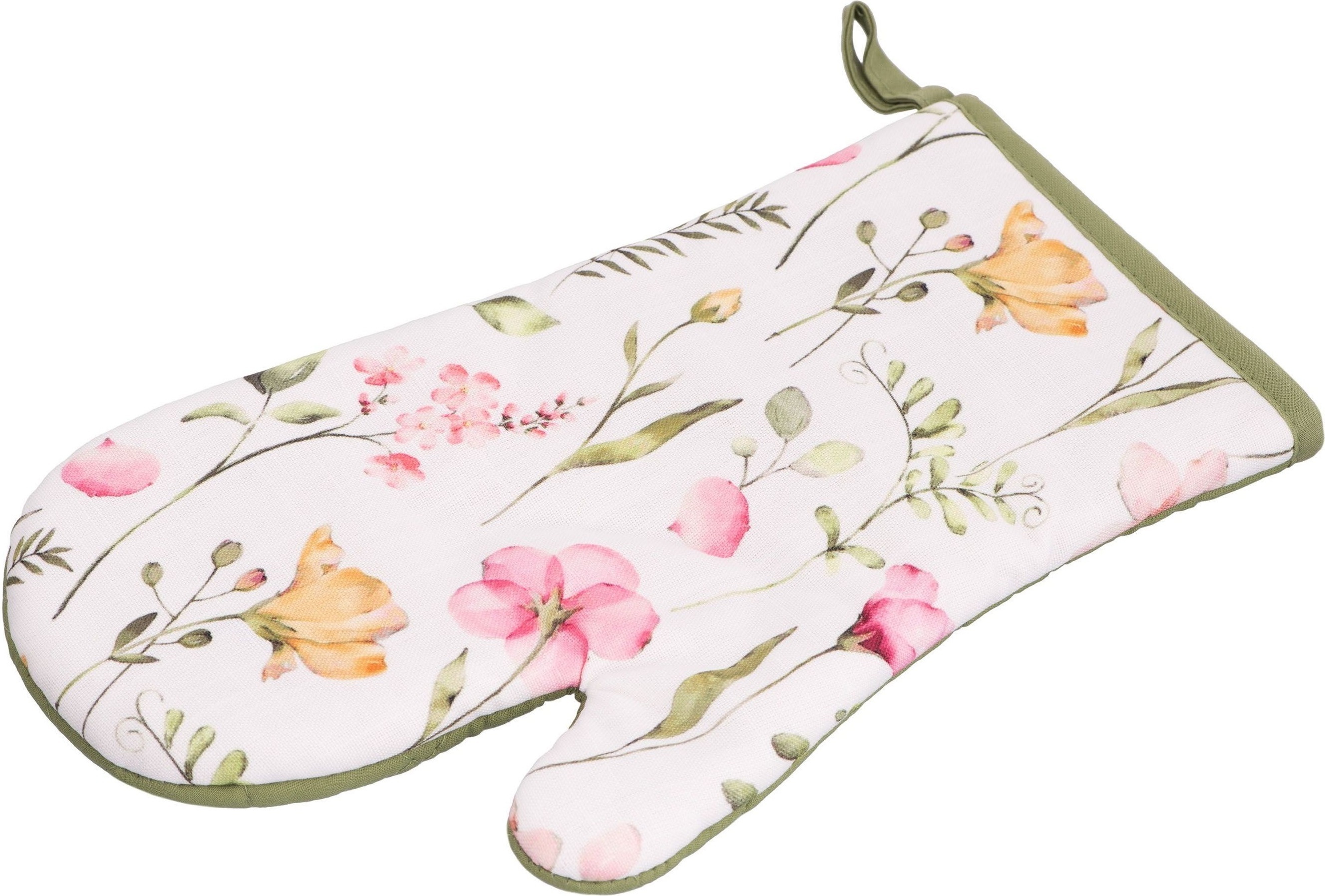 Рукавичка ARDESTO Spring flowers 18х30см, білий (ART05FL)фото4