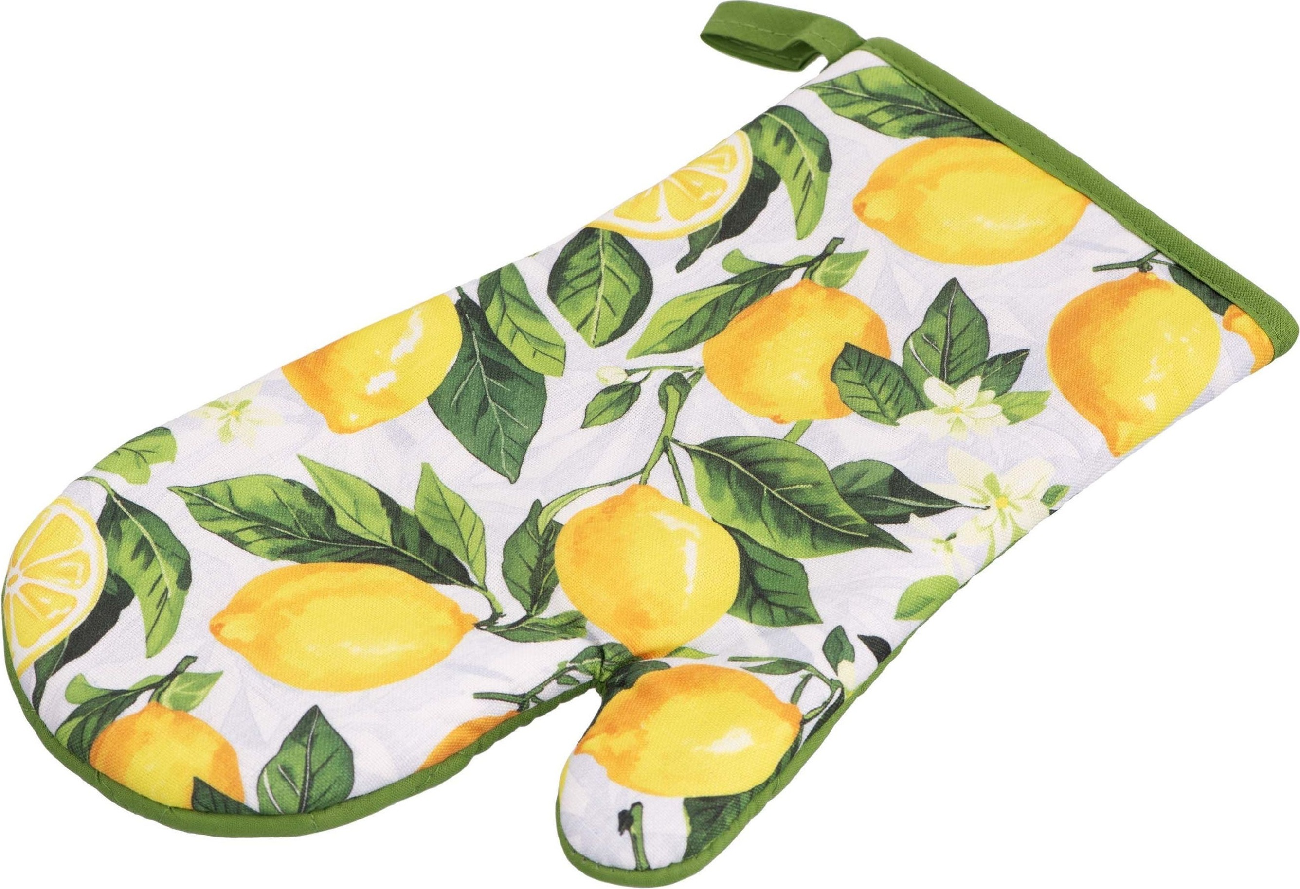 Набір прихваток ARDESTO Sicilian lemons 18х20см, 18х30см, зелений (ART14LM)фото