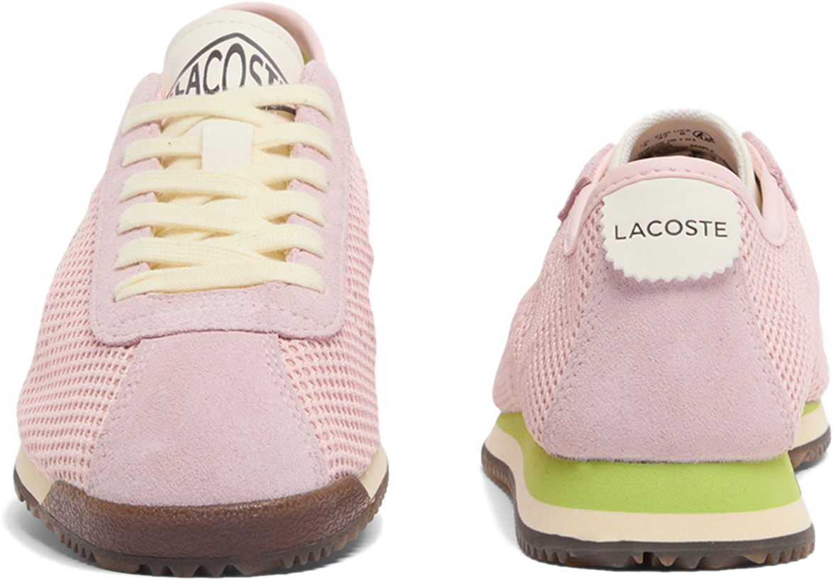 Кроссовки женские Lacoste Club-Low 751SFA0051-AOT 37 (4 UK) розовые фото 