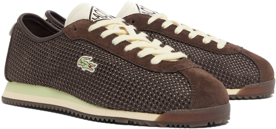 Кроссовки женские Lacoste Club-Low 751SFA0051-AQ5 37,5 (4,5 UK) коричневые фото 