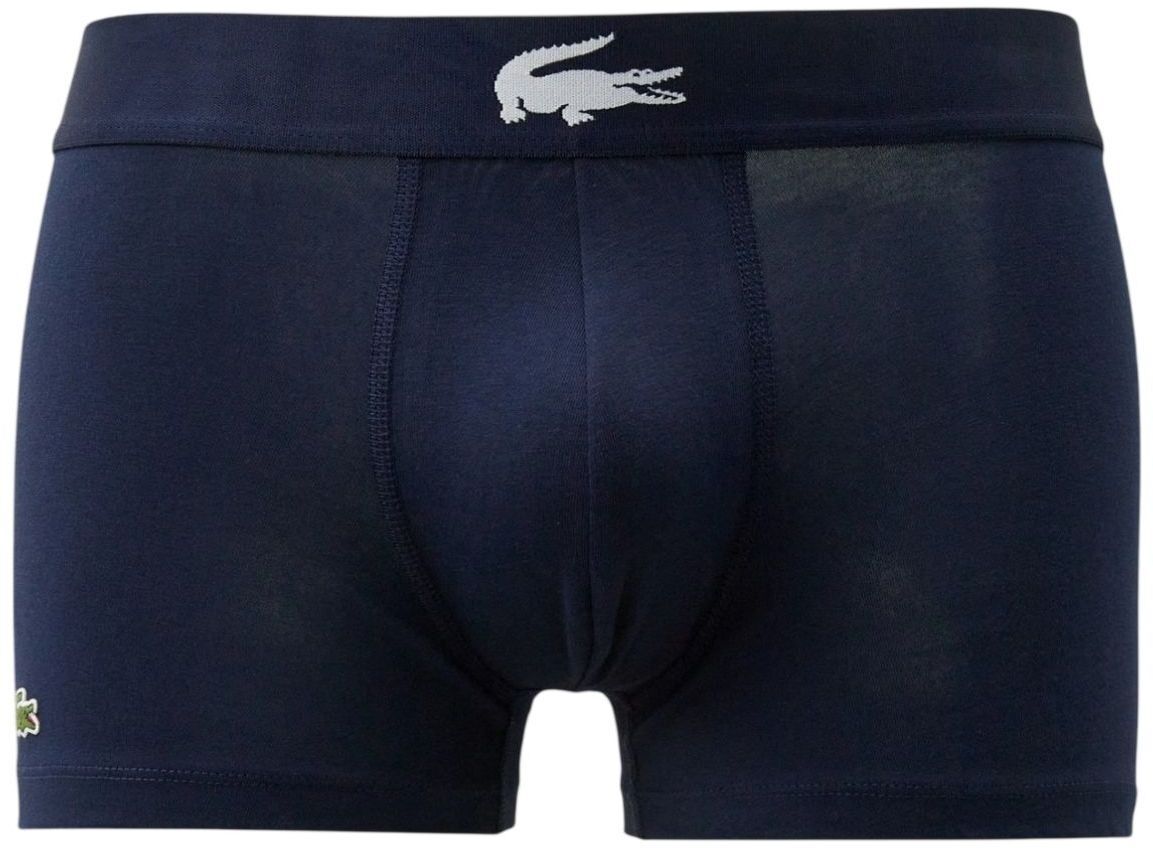 Набор трусов-боксеров Lacoste 5H1291 2XL 3 шт. зеленые/синие/белые фото 