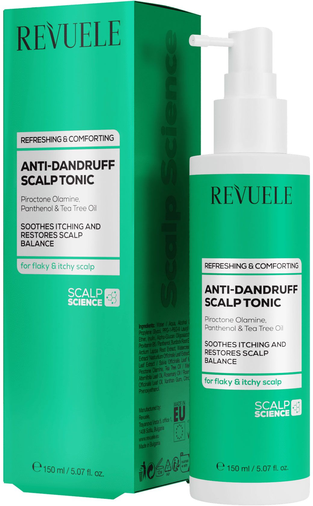 Тонік Revuele Anti-Dandruff для шкіри голови проти лупи 150 млфото2