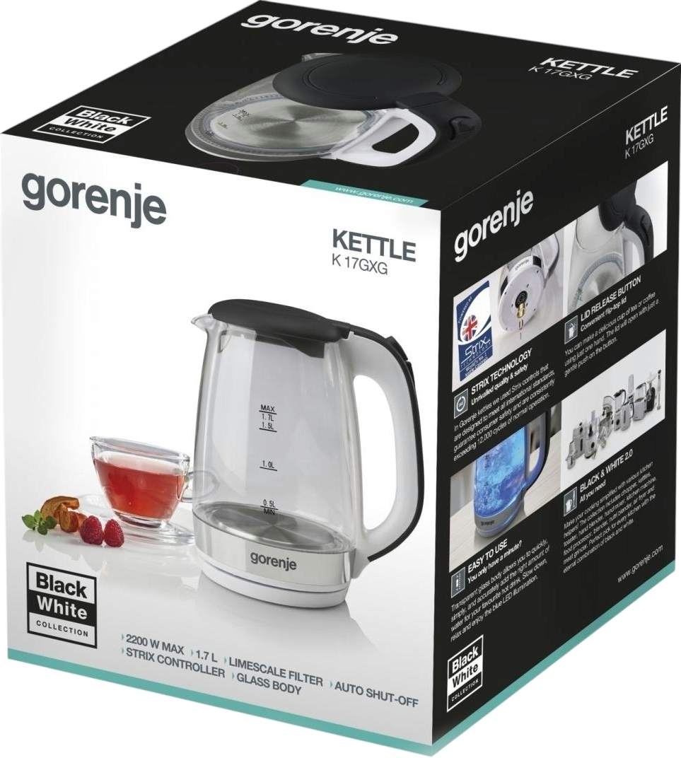 Електрочайник Gorenje K17GXG_Saleфото