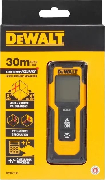 Дальномер лазерный DeWalt DWHT77100 фото 