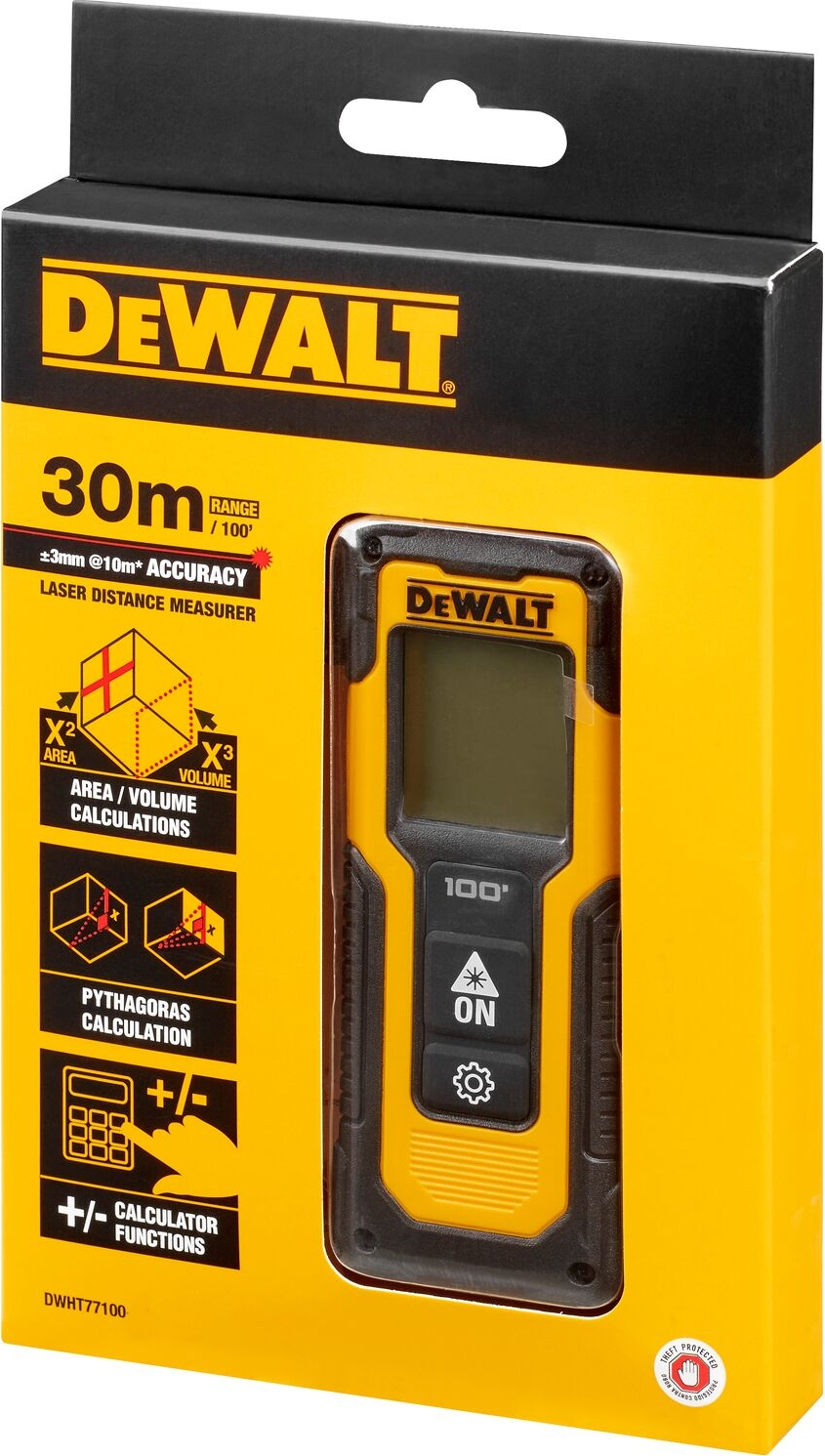 Дальномер лазерный DeWalt DWHT77100 фото 