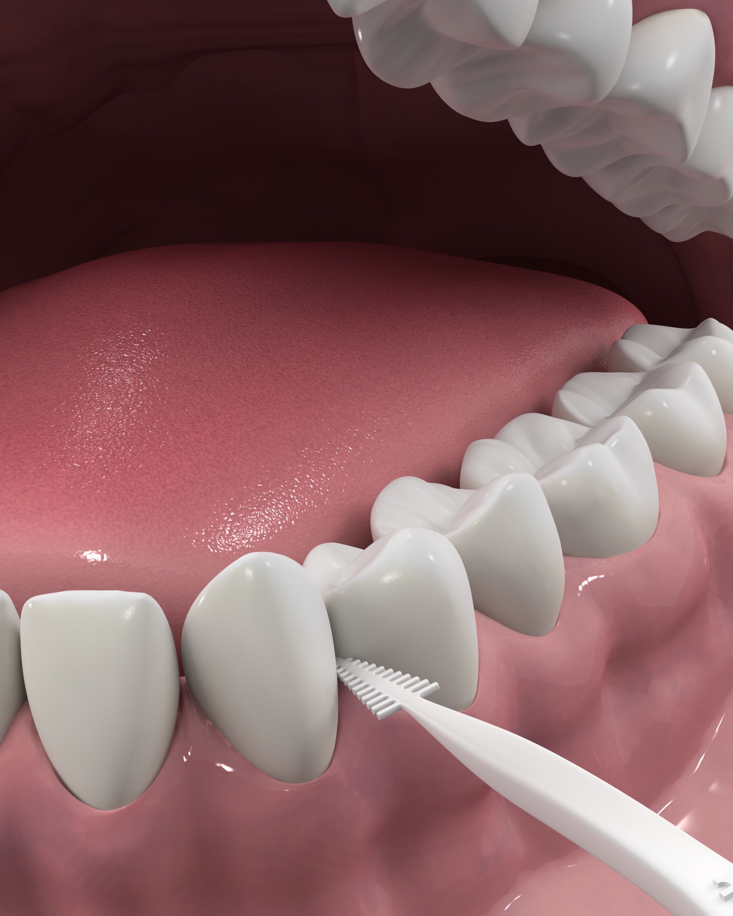 Флос-зубочистки DenTek Комплексне очищення Задні зуби 75 штфото