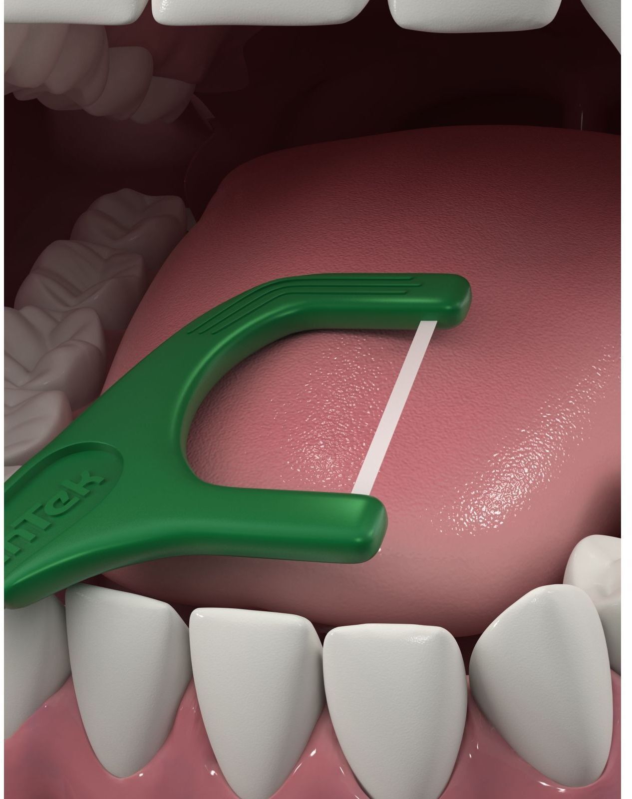 Флос-зубочистки DenTek Освіжаюче очищення 75 штфото