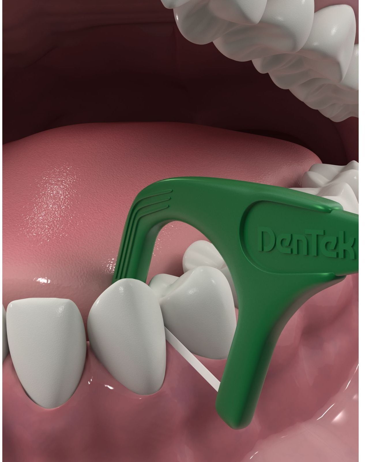 Флос-зубочистки DenTek Освіжаюче очищення 75 штфото