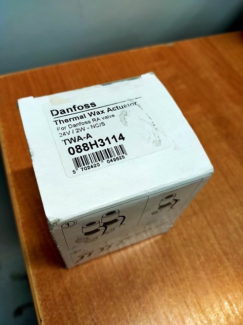 Термоэлектрический привод Danfoss TWA-A NC/S, 24В фото 