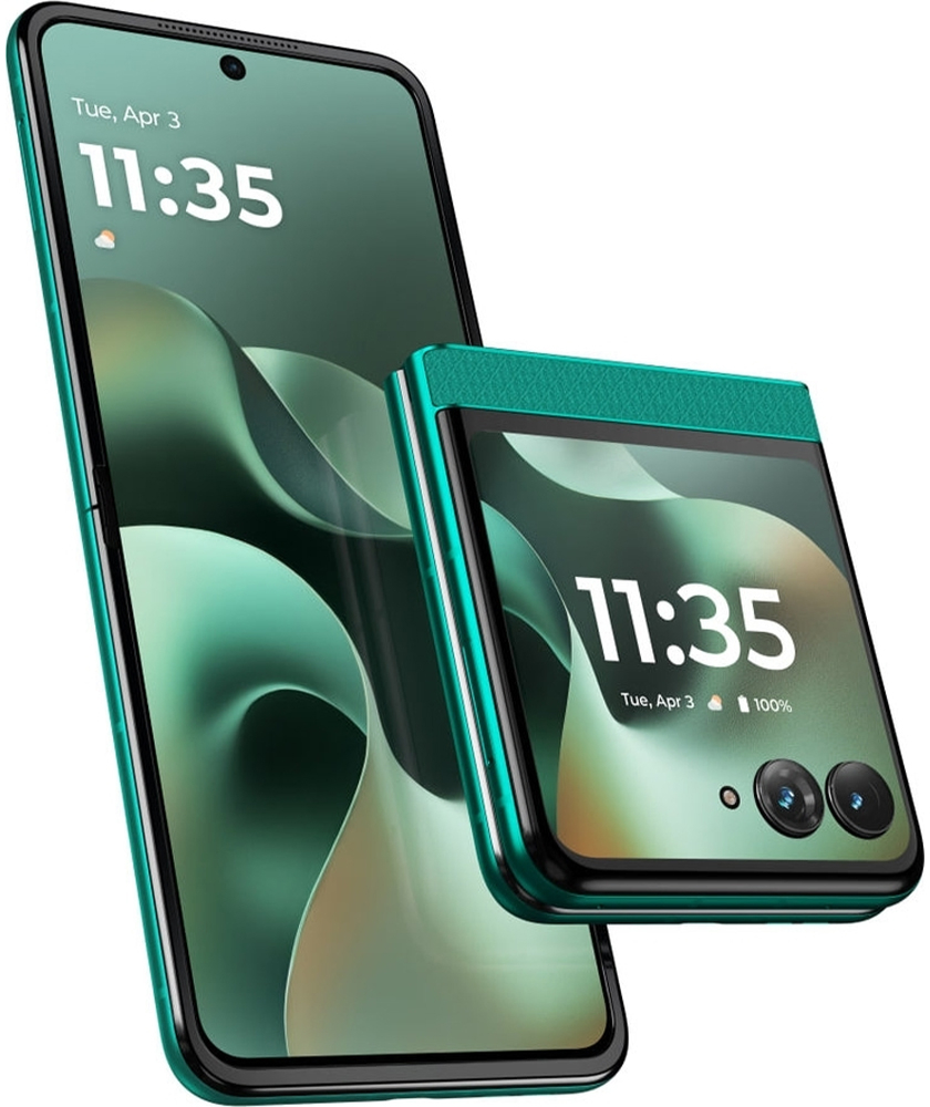 Смартфон Motorola Razr 70 8/256Gb Sporting Green (PBB60054UA)фото