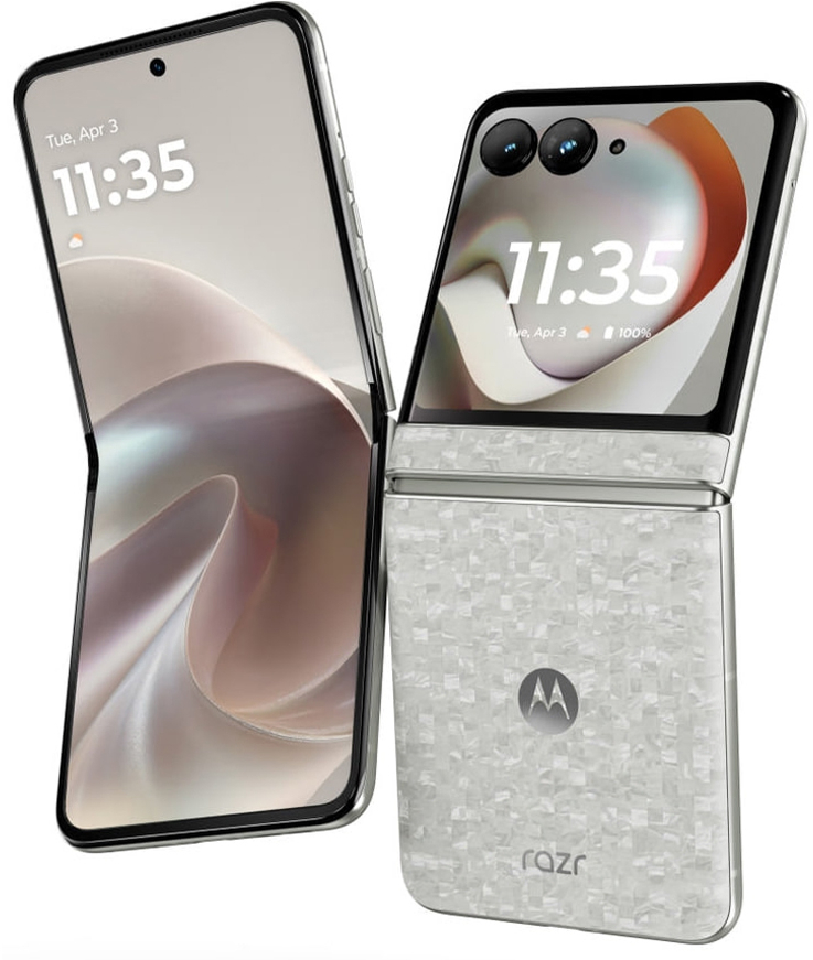 Смартфон Motorola Razr 70 8/256Gb Bright White (PBB60008PL)фото