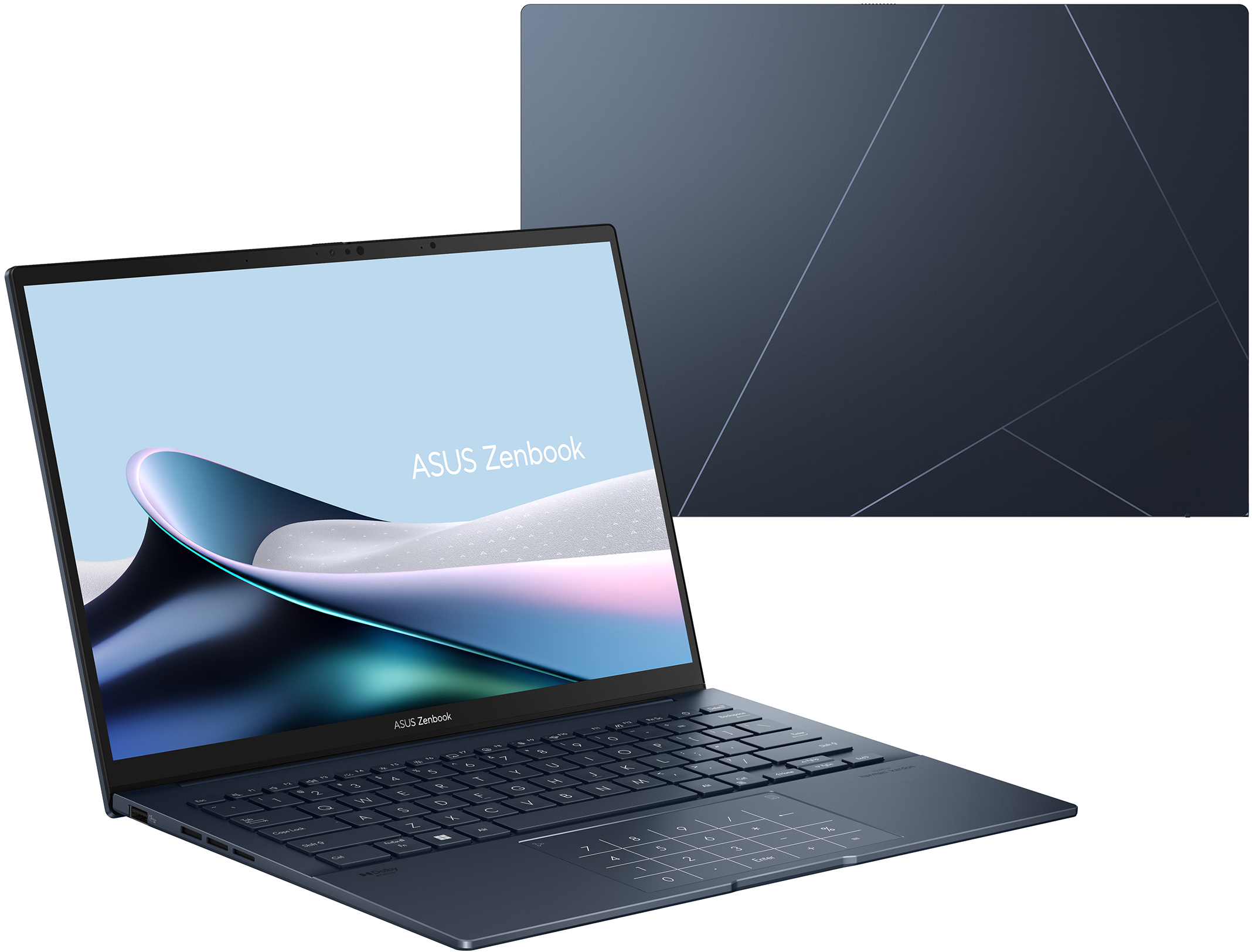 Ноутбук ASUS Zenbook 14 OLED UX3405CA-ST1261 Ponder Blue (90NB14W1-M01V80) фото 