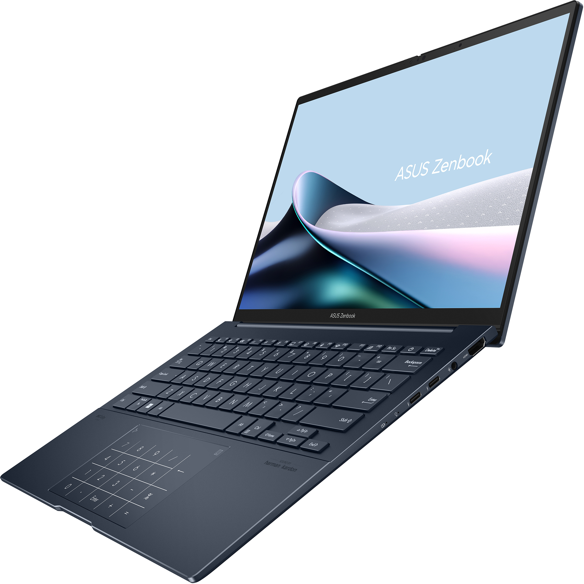 Ноутбук ASUS Zenbook 14 OLED UX3405CA-ST1261 Ponder Blue (90NB14W1-M01V80) фото 