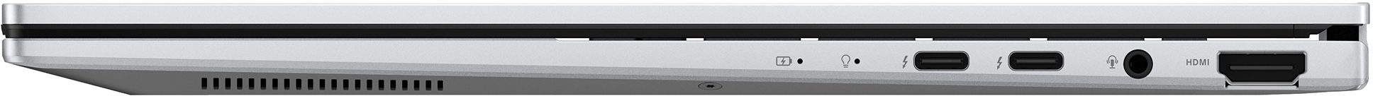 Ноутбук ASUS Zenbook 14 OLED UX3405CA-ST1262 Foggy Silver (90NB14W2-M01V90) фото 