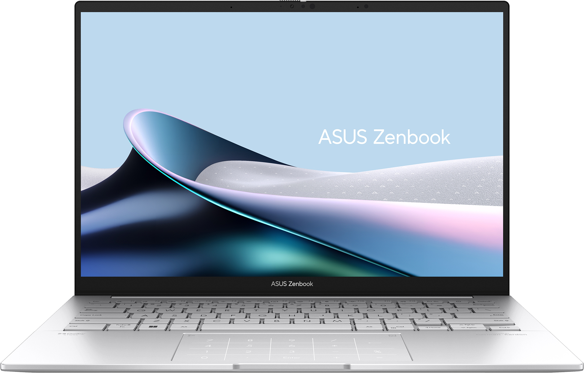 Ноутбук ASUS Zenbook 14 OLED UX3405CA-ST1262 Foggy Silver (90NB14W2-M01V90) фото 