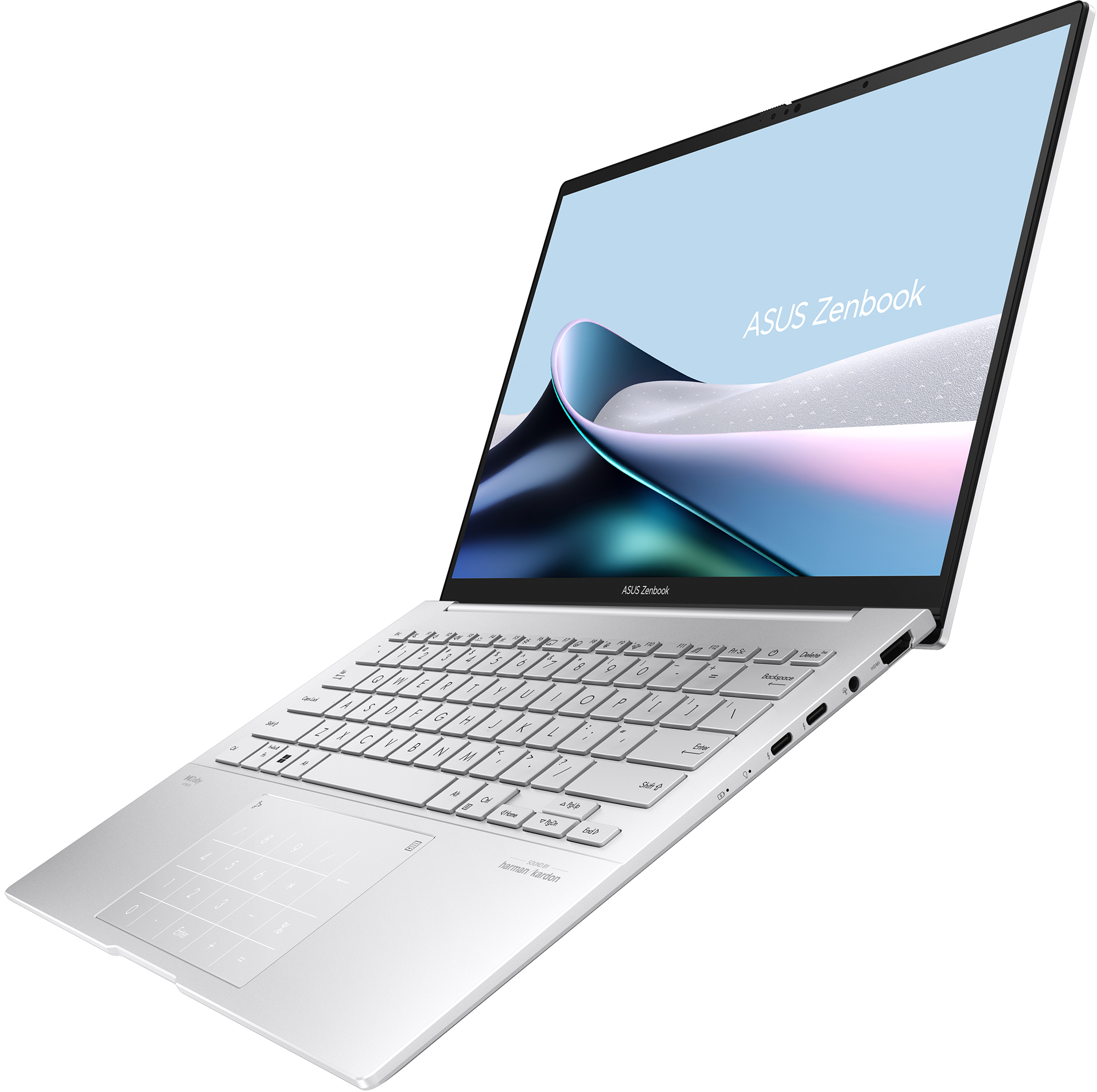 Ноутбук ASUS Zenbook 14 OLED UX3405CA-ST1262 Foggy Silver (90NB14W2-M01V90) фото 