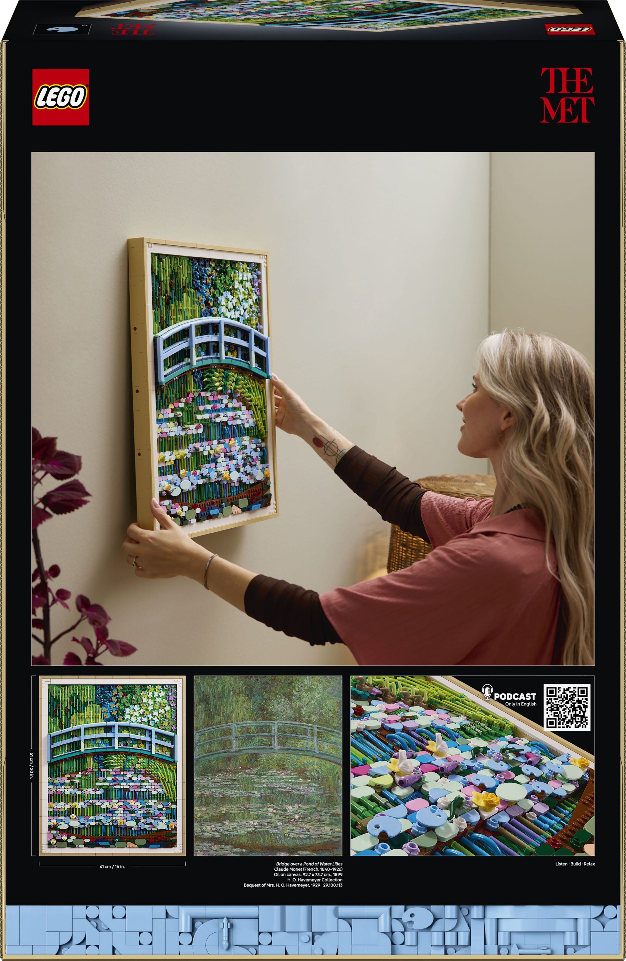 LEGO 31220 ART «Мост над ставком с кувшинками» Клода Монэ фото16