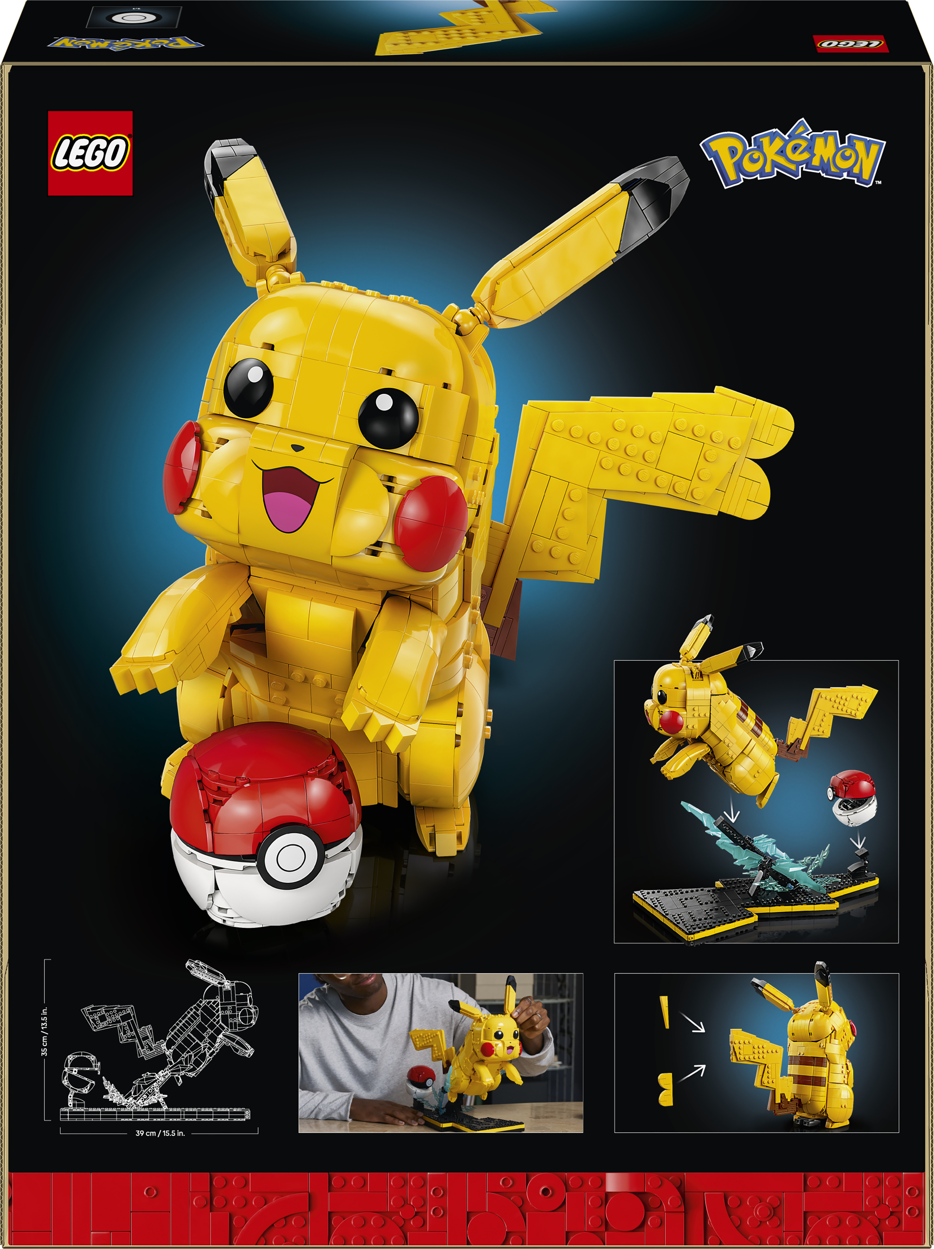 LEGO 72152 Pokemon Пикачу и покебол фото 12