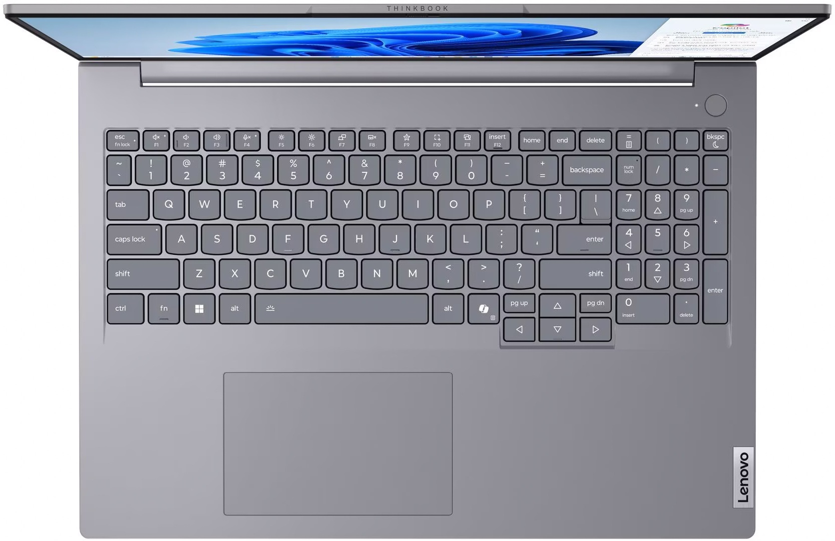 Ноутбук LENOVO ThinkBook 16 G8 IAL Arctic Grey (21SK00FQRA)фото