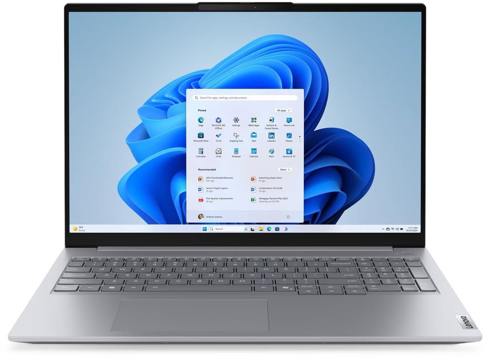 Ноутбук LENOVO ThinkBook 16 G9 IRL Arctic Grey (21US000HRA) фото